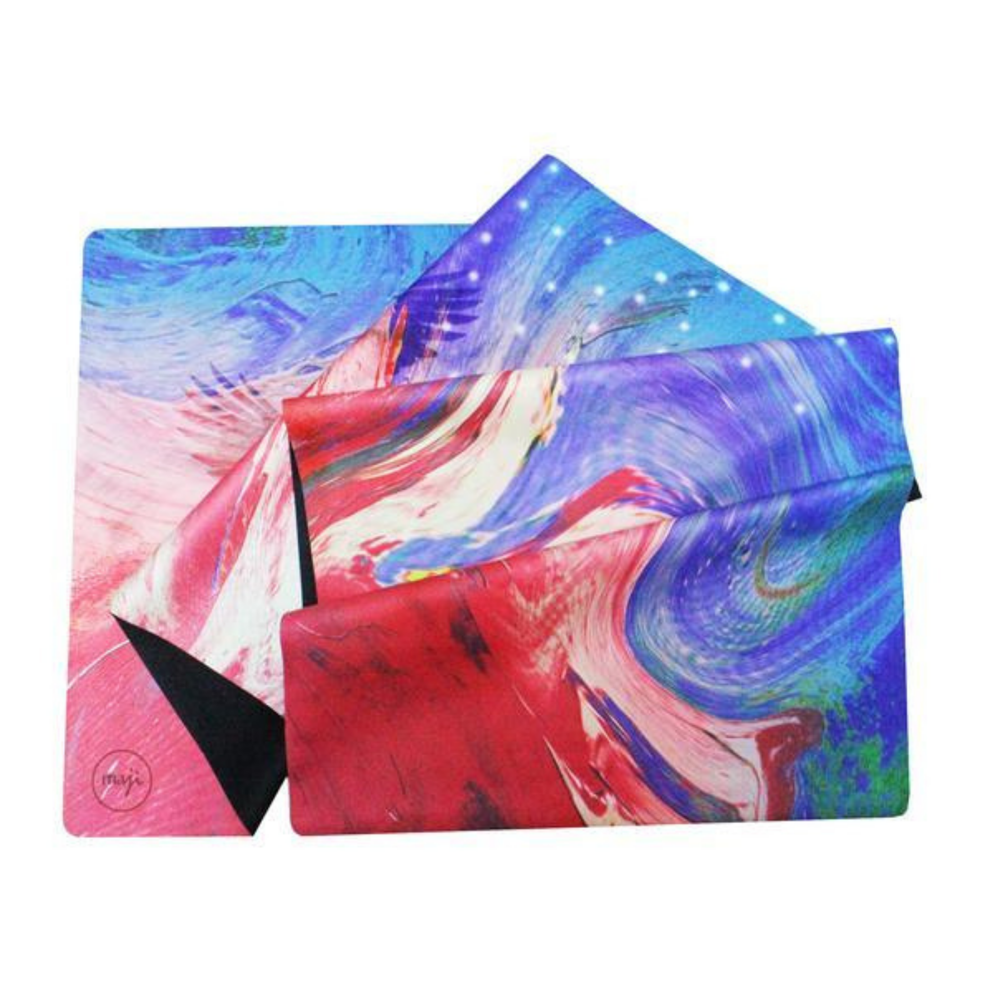 Maji Sports Suede & Natural Rubber Travel Yoga Mat Jupiter Gear Home