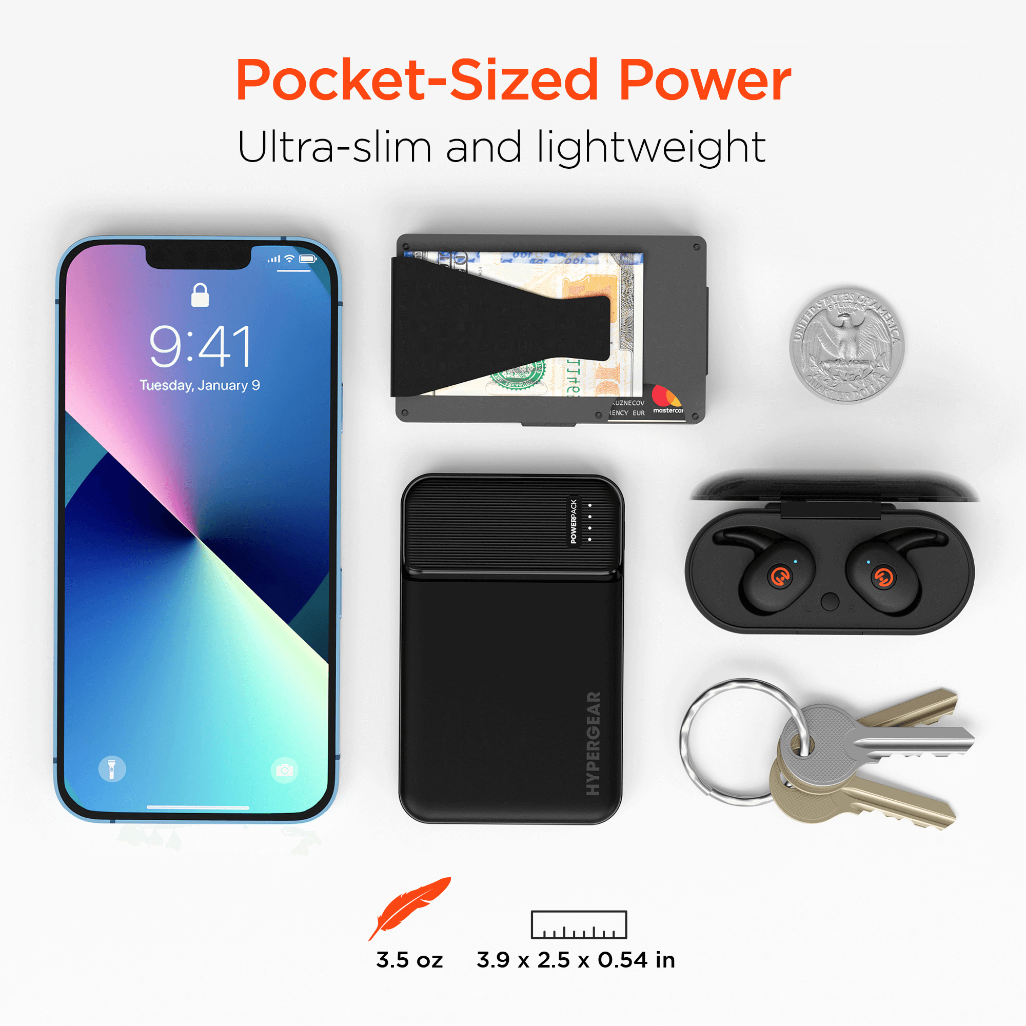 HyperGear 5000mAh PD20W PowerPack Mini Jupiter Gear Home