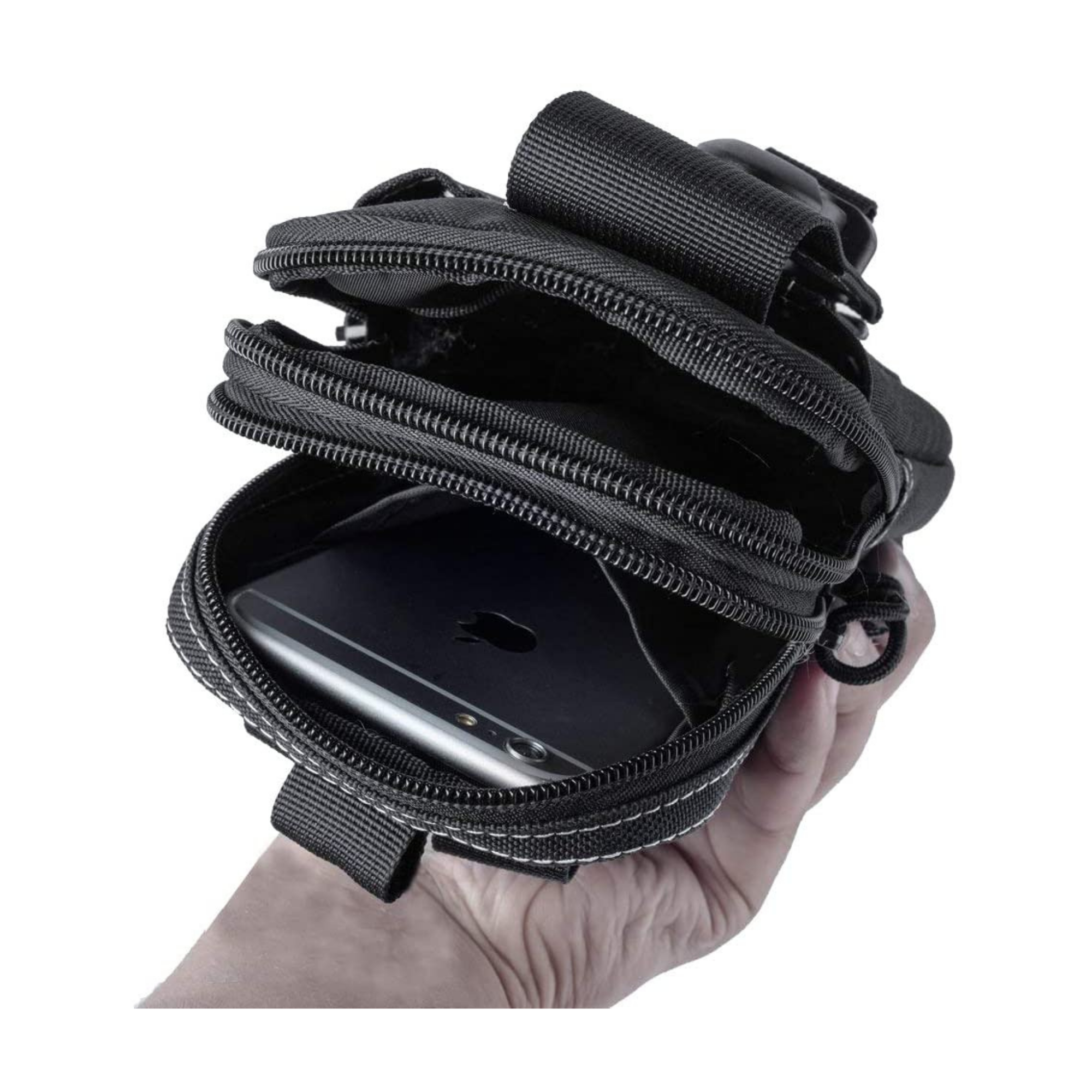 JupiterGear Tactical MOLLE Military Pouch Waist Bag for Hiking, Running and Outdoor Activities Jupiter Gear Home