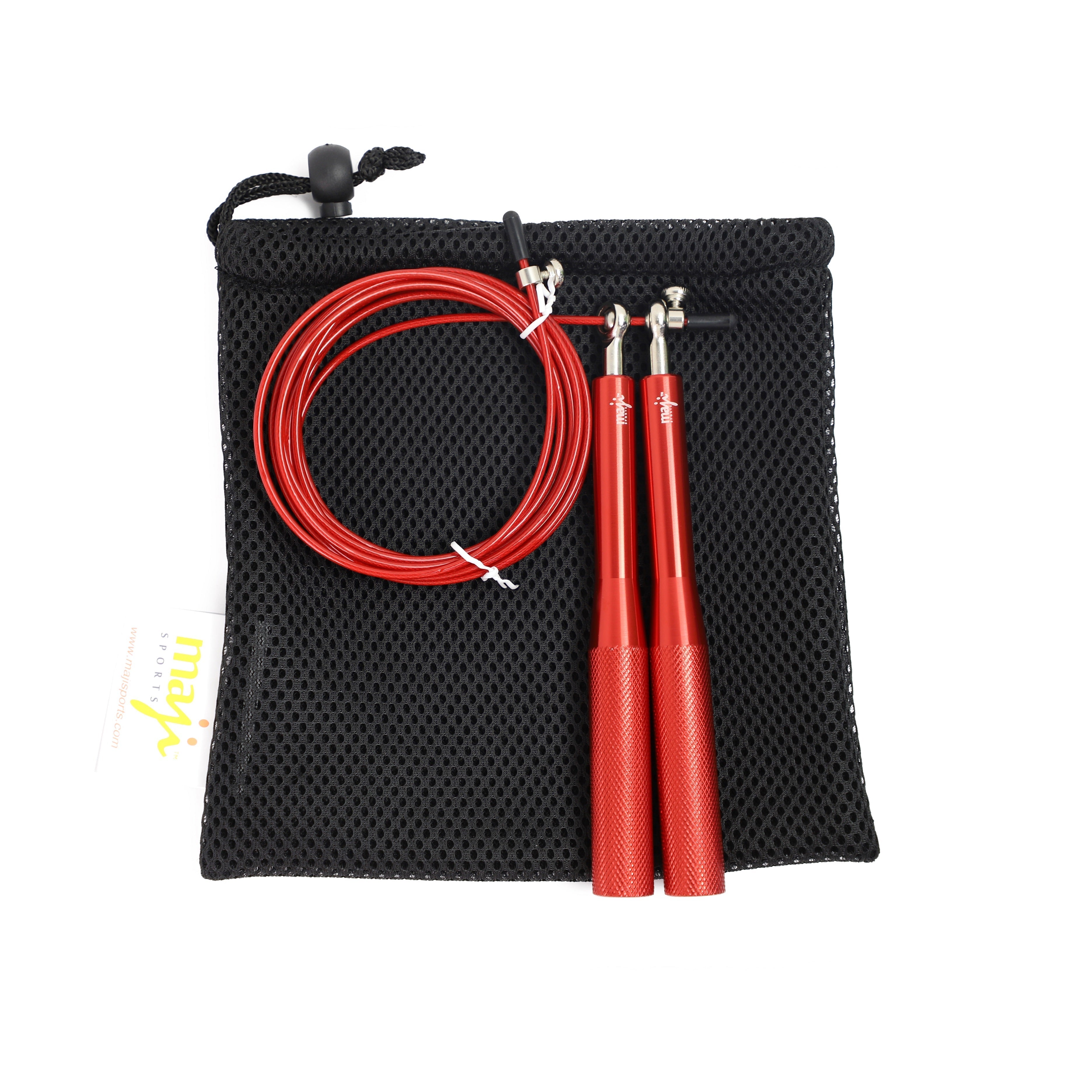 Maji Sports High Speed Jump Rope with Aluminum Handles Jupiter Gear Home