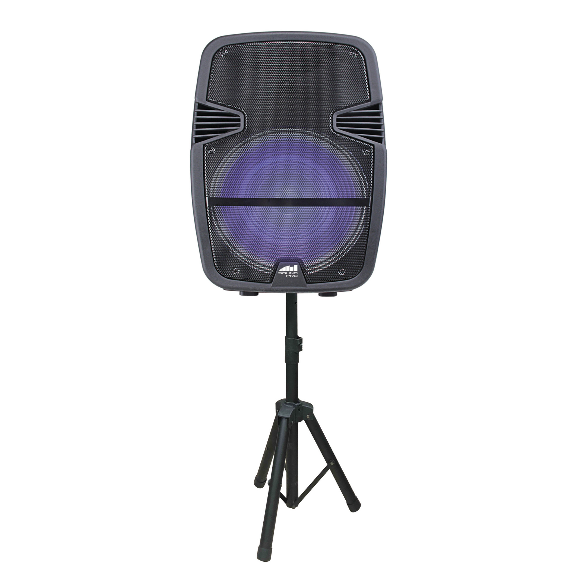 Naxa Portable 15 inch Bluetooth Party Speaker with Disco Light & Stand Jupiter Gear Home