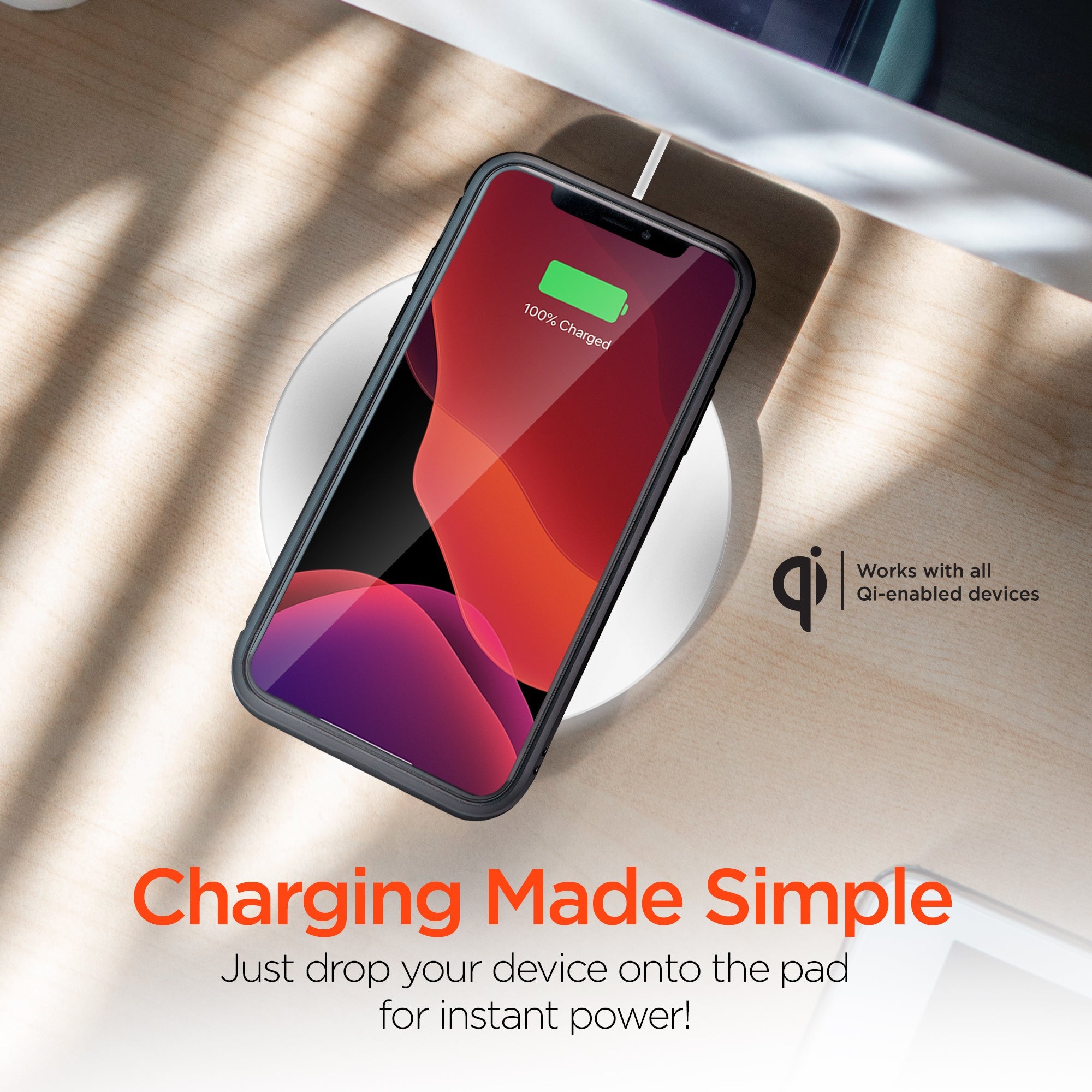 HyperGear Wireless Charge Pad Jupiter Gear Home