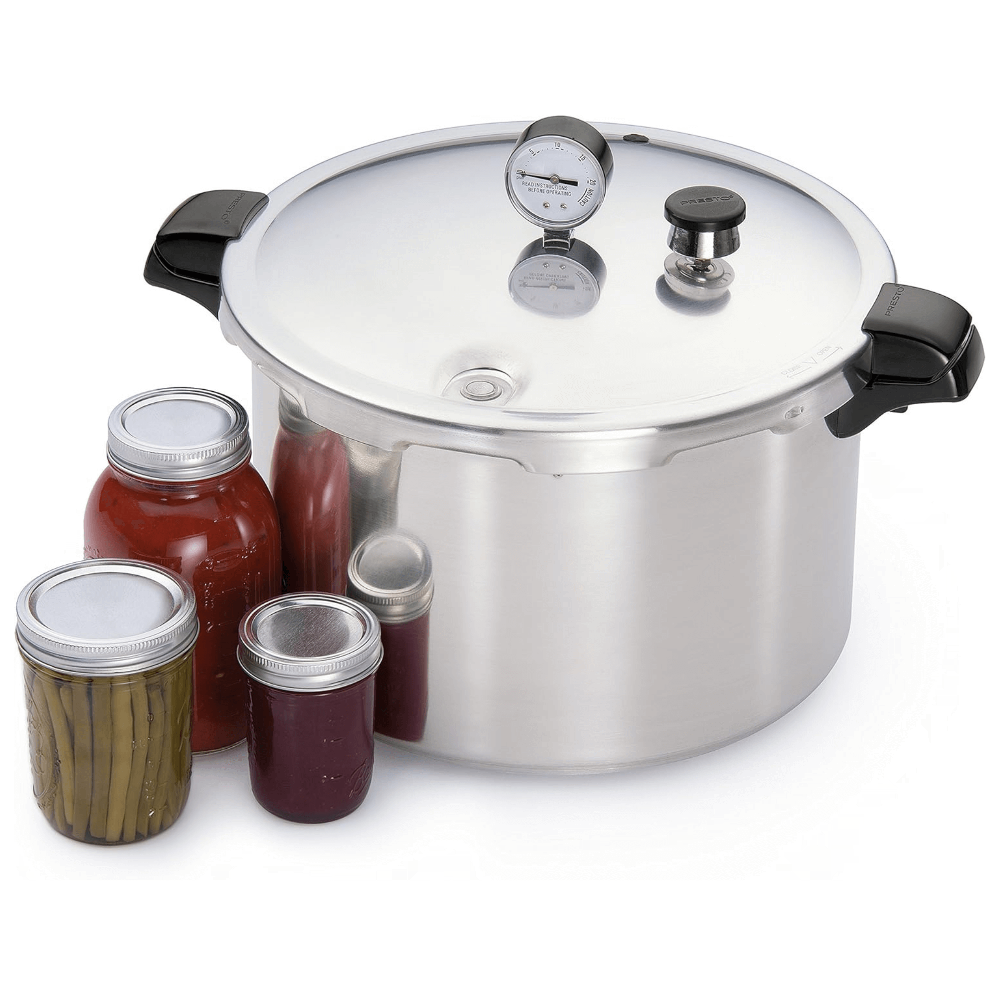 Presto 16-Quart Aluminum Pressure Canner and Cooker Jupiter Gear Home