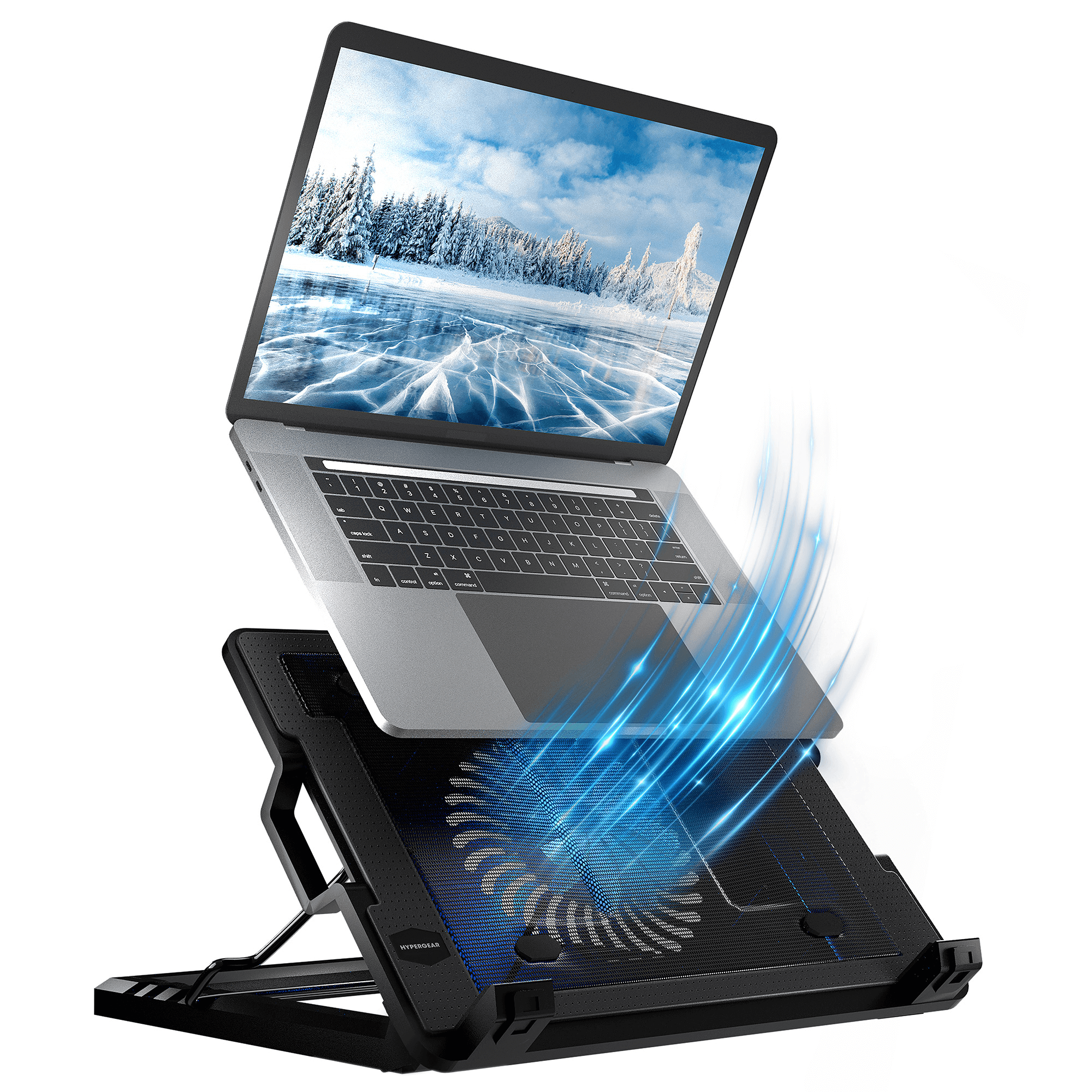 HyperGear UpRite Air Portable Laptop Cooling Stand Jupiter Gear Home