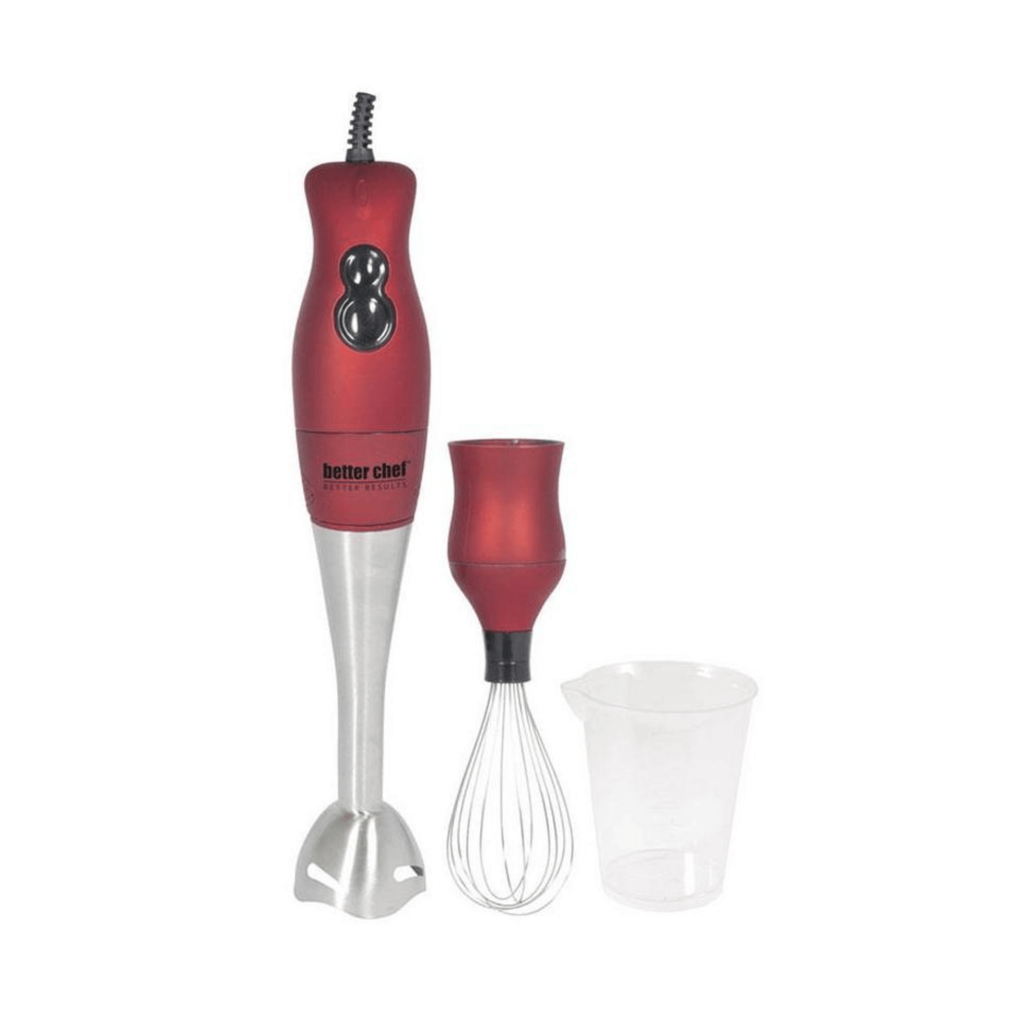 Better Chef 200W DualPro Immersion Blender Hand-Mixer with Cup and Beater Jupiter Gear Home