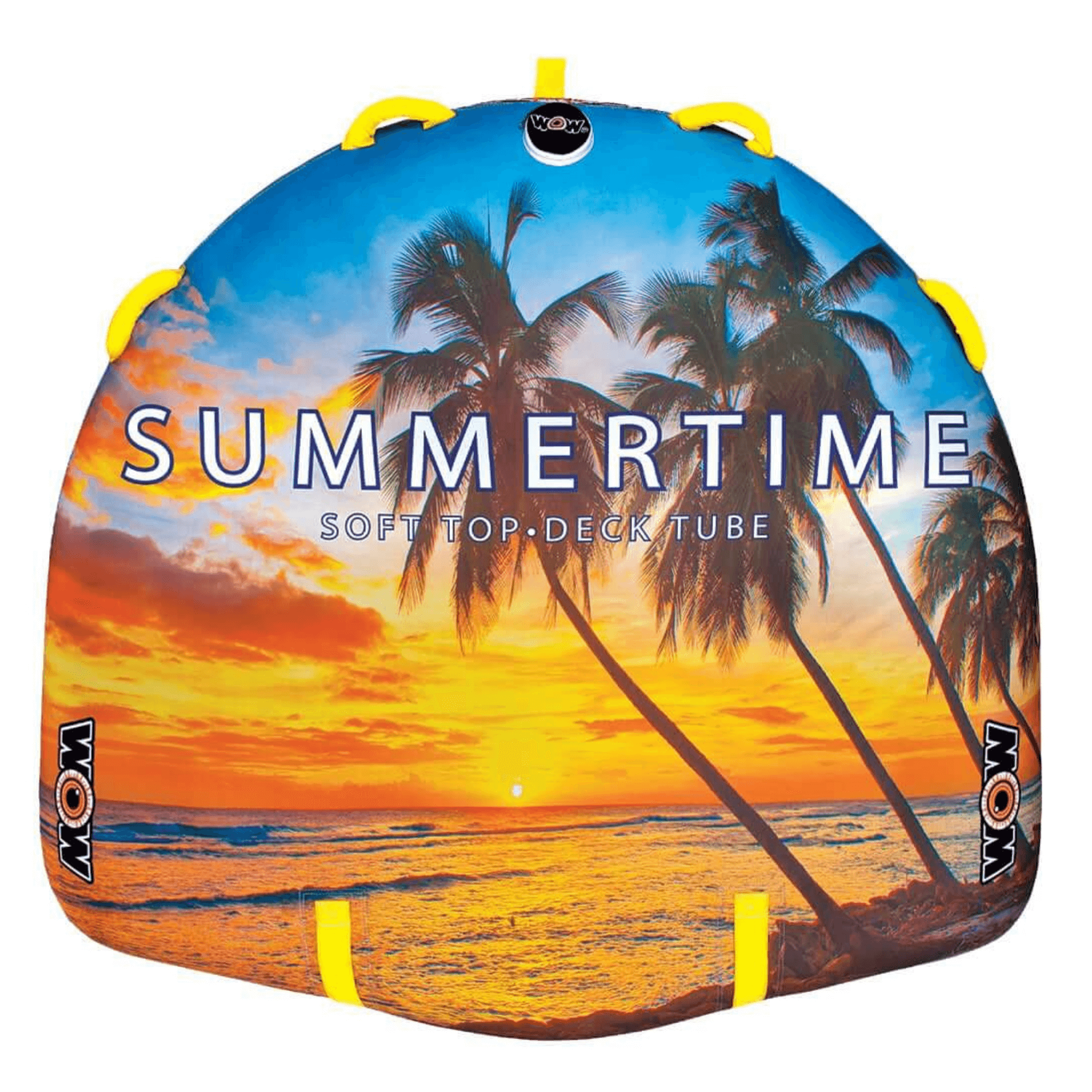 WOW Watersports Summertime 1 to 2 Person Towable with Ultra Soft Top Jupiter Gear Home