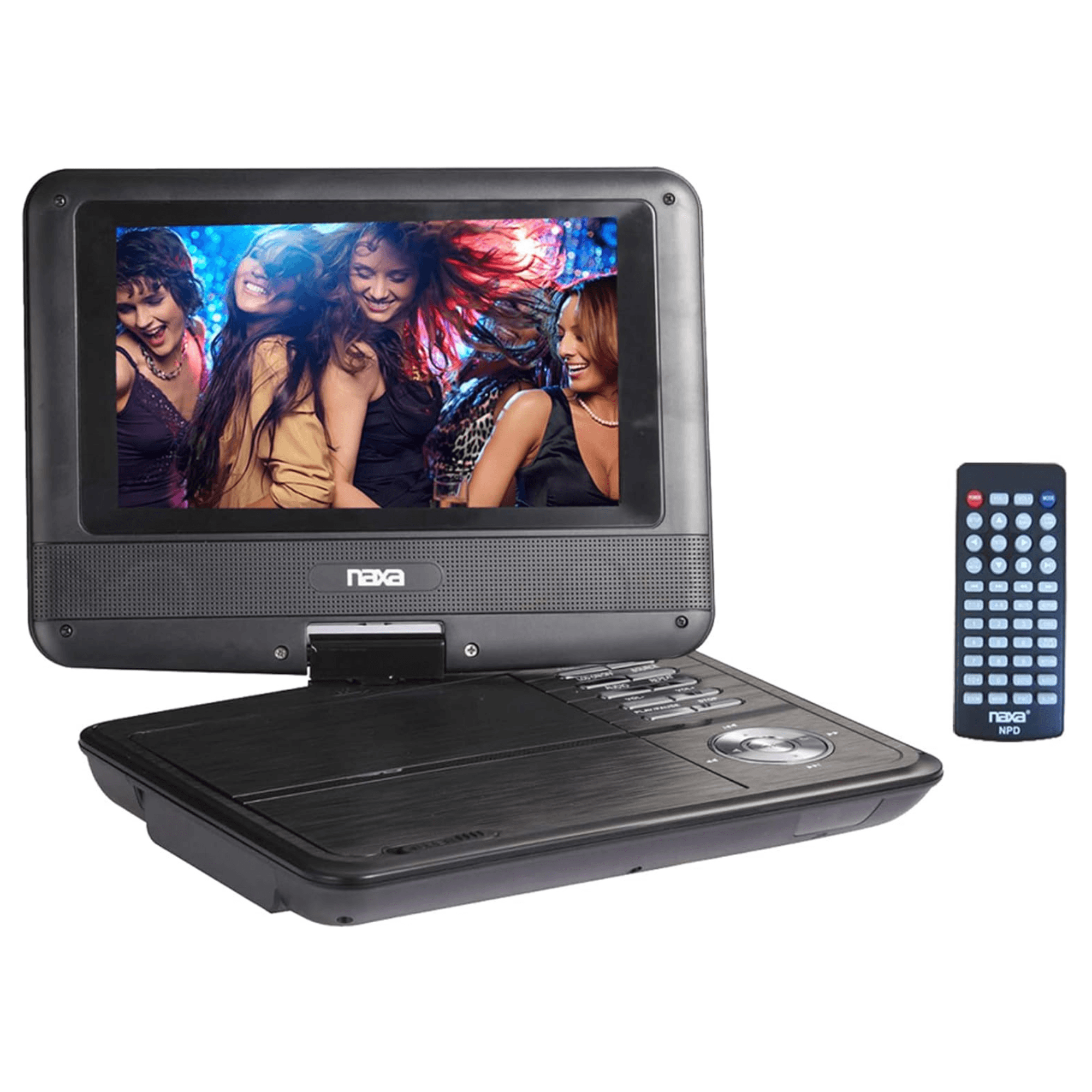 Naxa 7" TFT LCD Swivel Screen Portable DVD Player - Refurbished Jupiter Gear Home