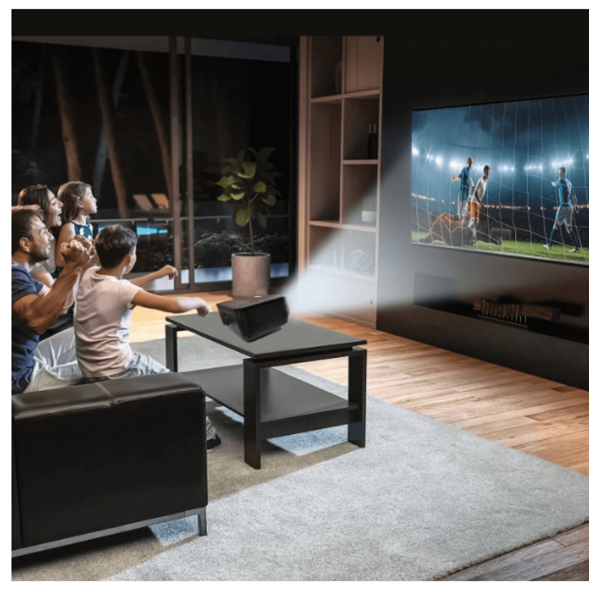 Naxa 150" Home Theater LCD Projector - Refurbished Jupiter Gear Home