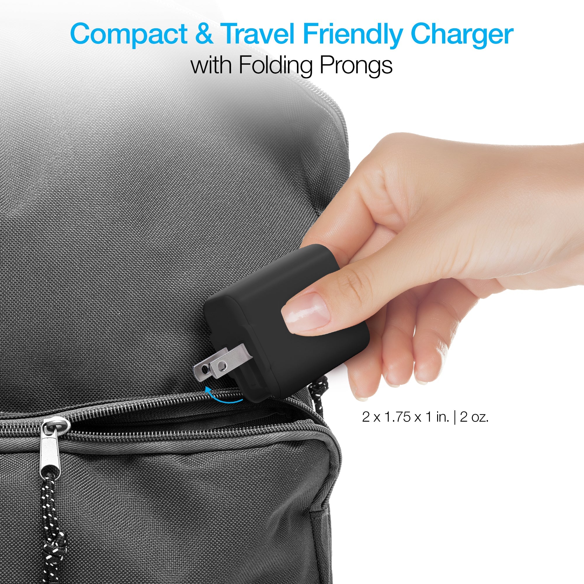 Naztech 20W PD Wall Charger + USB-C to USB-C 4ft Cable Jupiter Gear Home