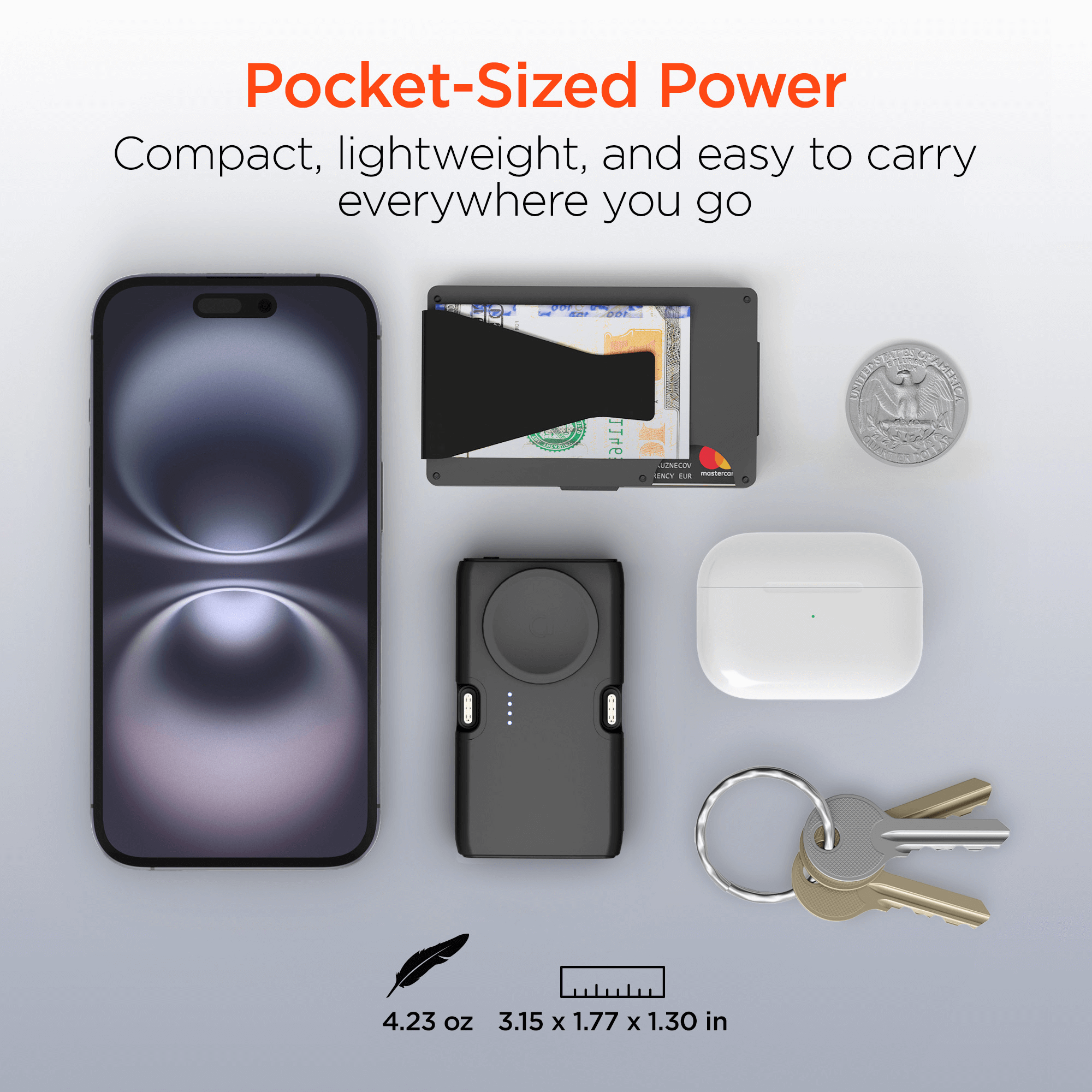 HyperGear Power Pack Nano 5000mAh Power Bank Jupiter Gear Home