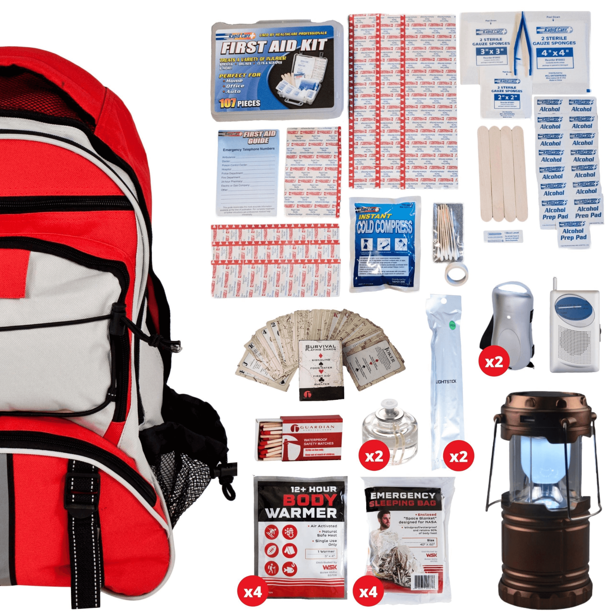 WSK Family Power Outage Emergency Survival Kit Jupiter Gear Home