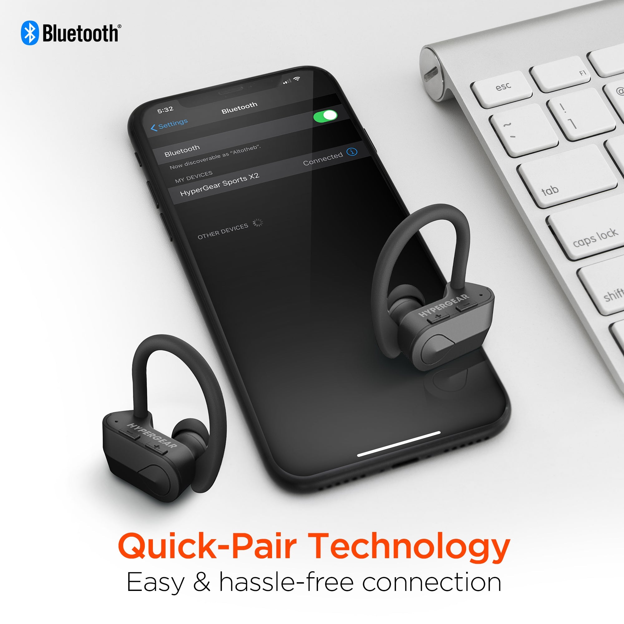 HyperGear Sport X2 True Wireless Earbuds Jupiter Gear Home