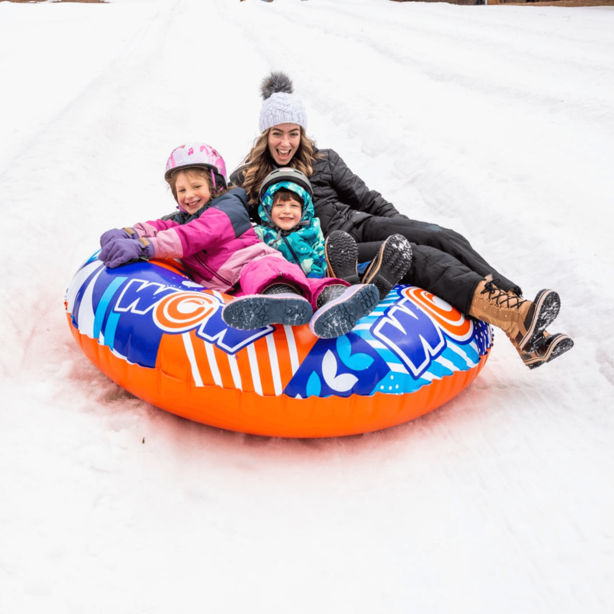 WOW Watersports POW! WOW Snow Tube for Up to 2 People Jupiter Gear Home