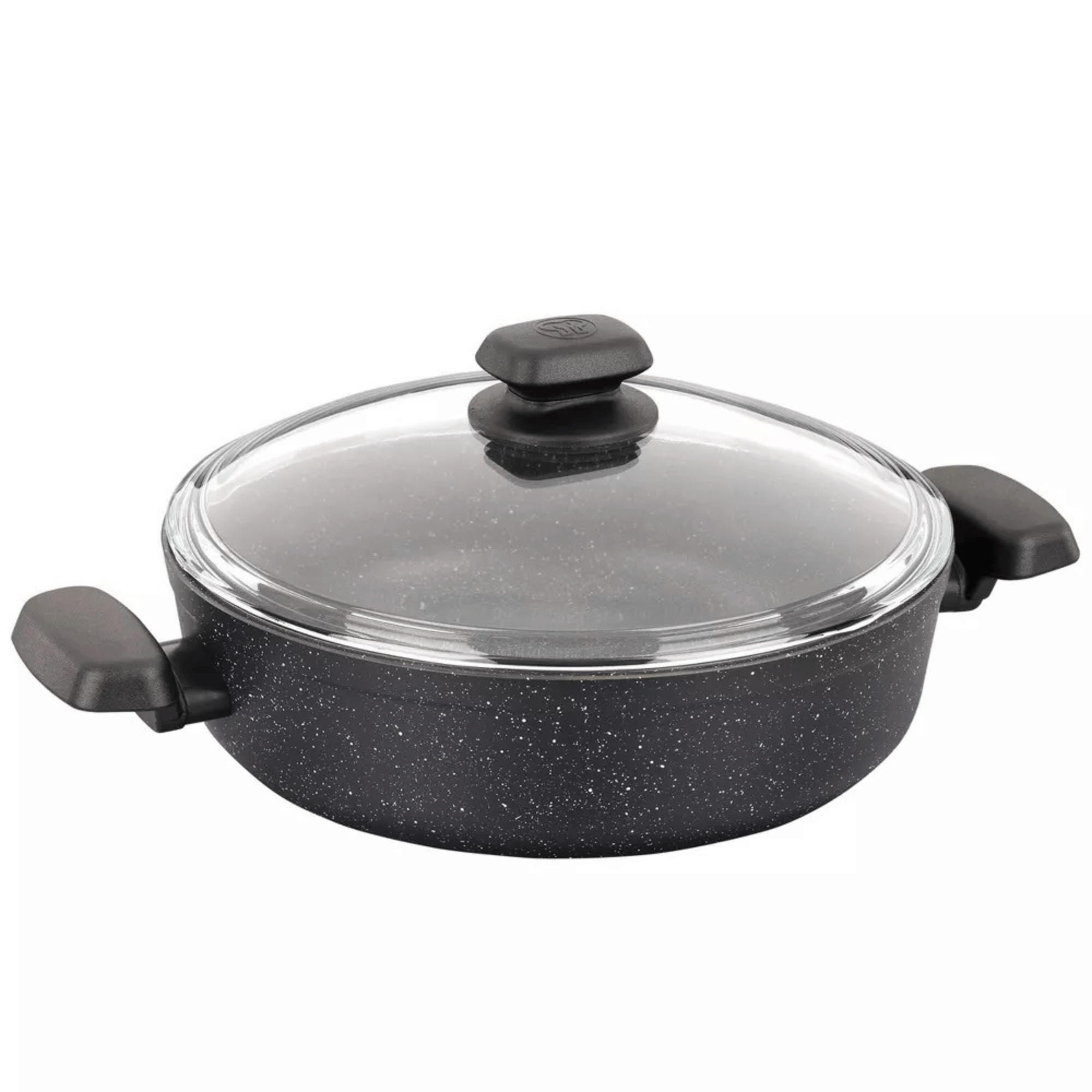 Korkmaz Ornella Aluminum 4L Non-Stick Low Casserole Dish with Lid Jupiter Gear Home