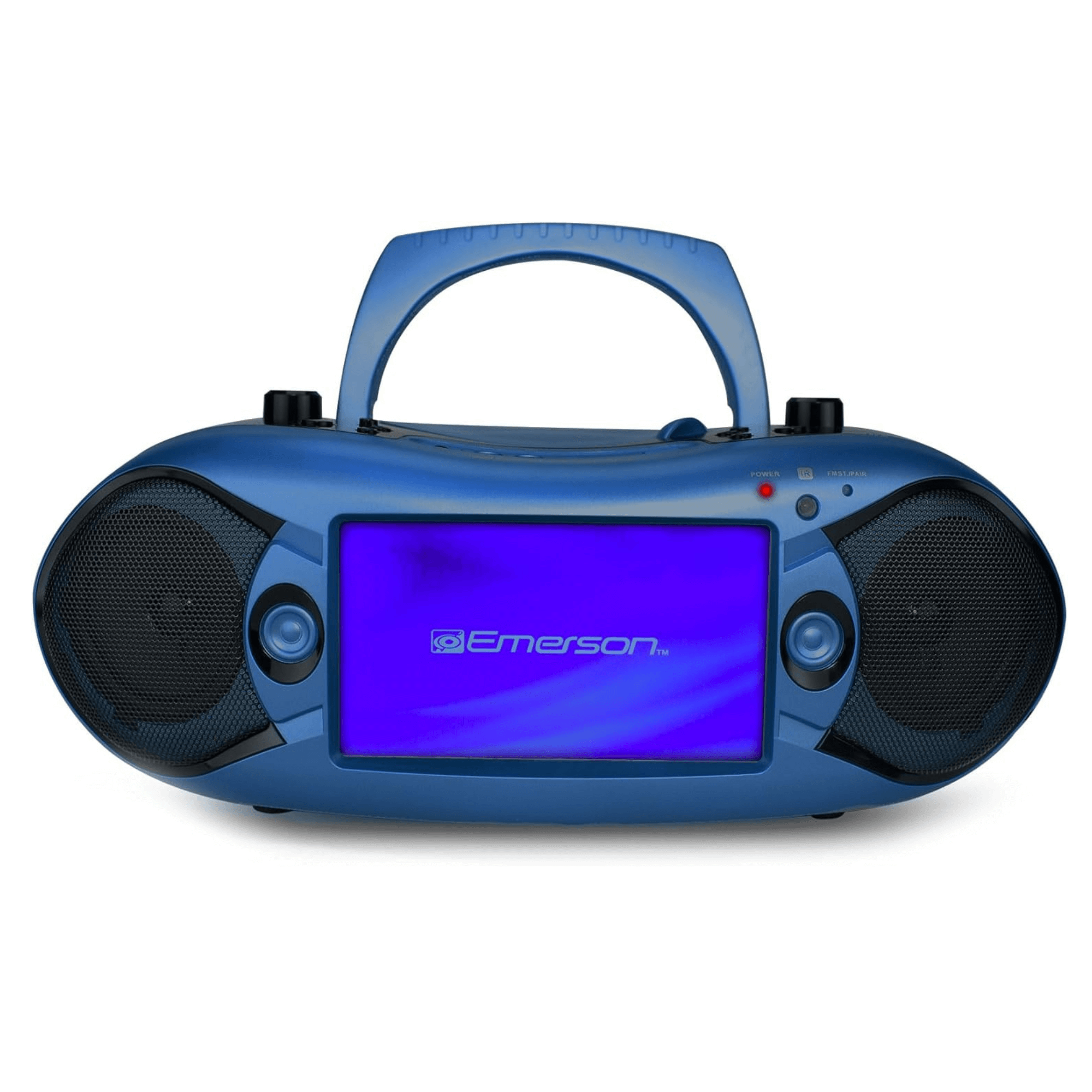 Emerson 7" Bluetooth DVD Boombox w AMFM Radio, Stereo Speakers & Multi-Media Jupiter Gear Home