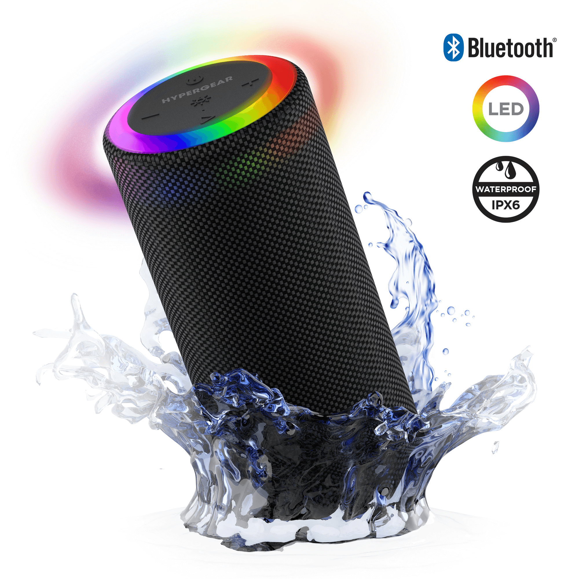 HyperGear Halo XL Wireless LED Speaker Jupiter Gear Home