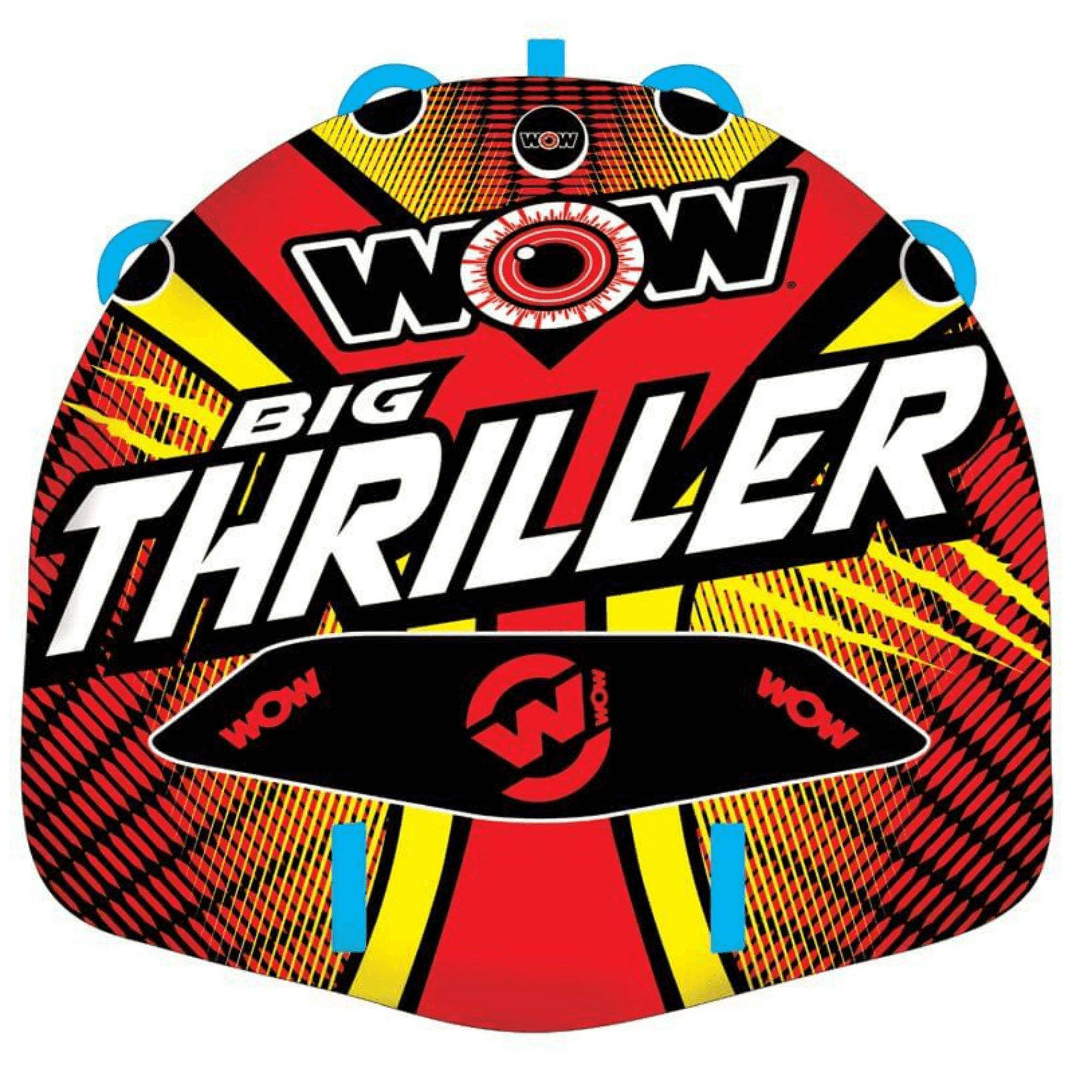 WOW Watersports Big Thriller 1 or 2 Person Inflatable Towable Deck Tube Jupiter Gear Home