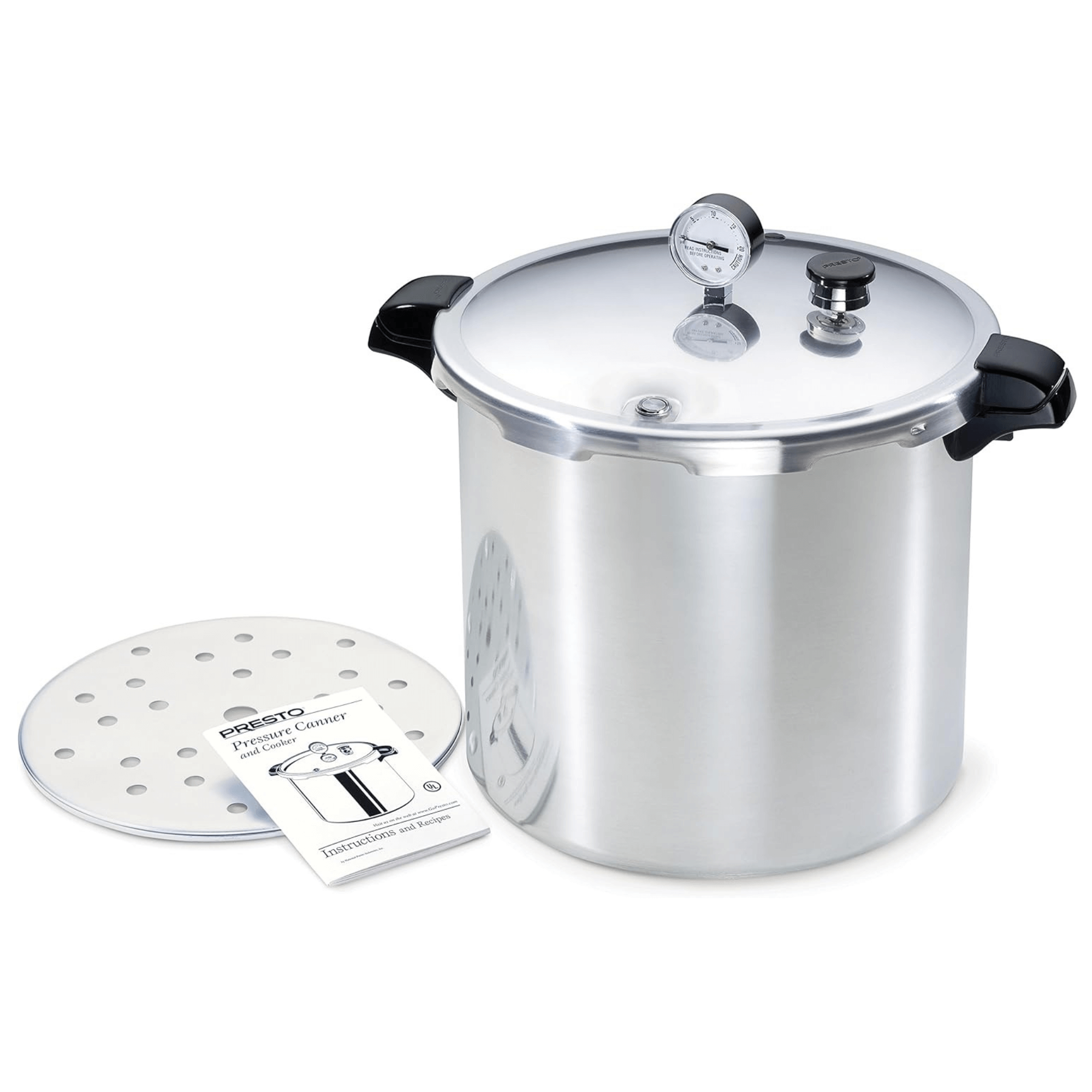 Presto 23-Quart Aluminum Pressure Canner and Cooker Jupiter Gear Home