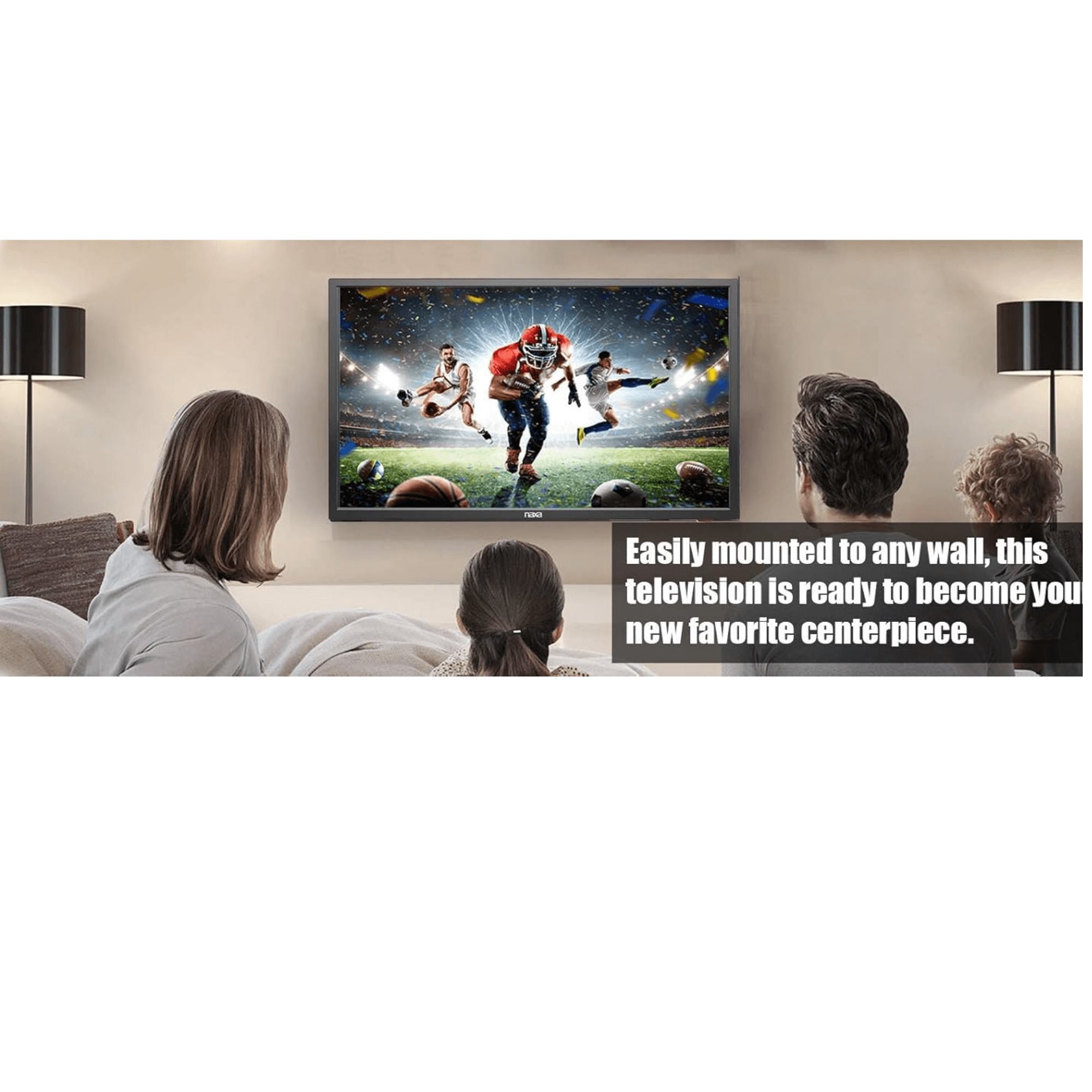 Naxa 32" LED HDTV with DVD and Media Player - Refurbished Jupiter Gear Home