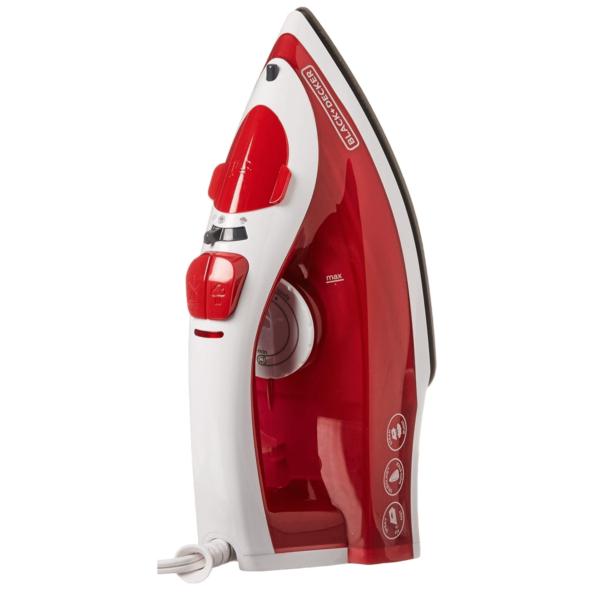 Black & Decker Variable Control Compact TrueGlide Premium Nonstick Iron - REFURBISHED Jupiter Gear Home