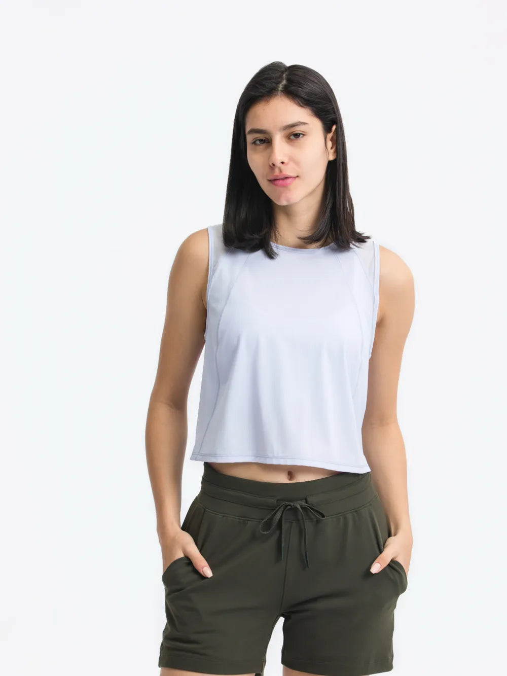 JupiterGear Round-Neck Cropped Tank Jupiter Gear Home