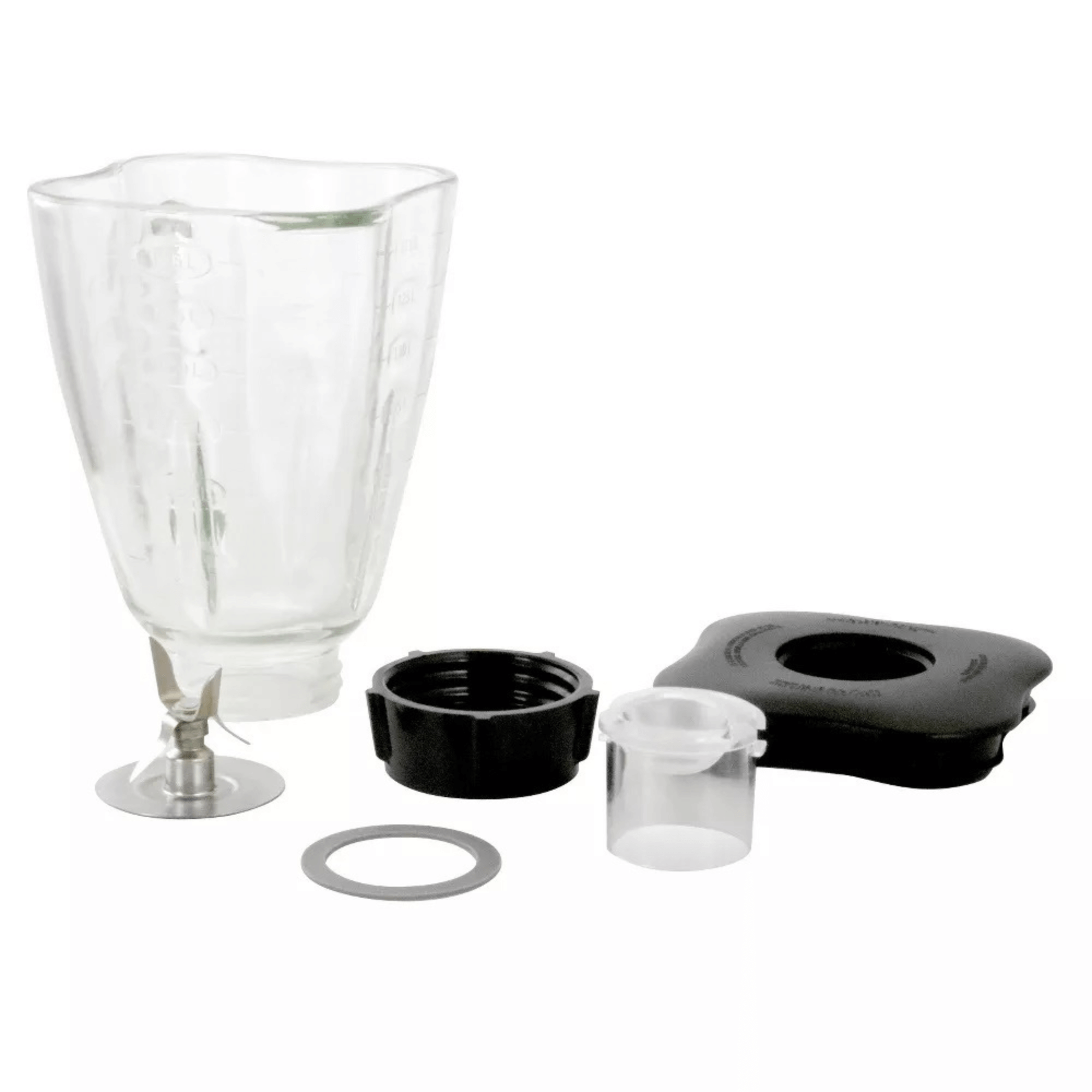 Oster 6-Piece Square Glass Blender Jar Replacement Kit for Oster Blenders Jupiter Gear Home