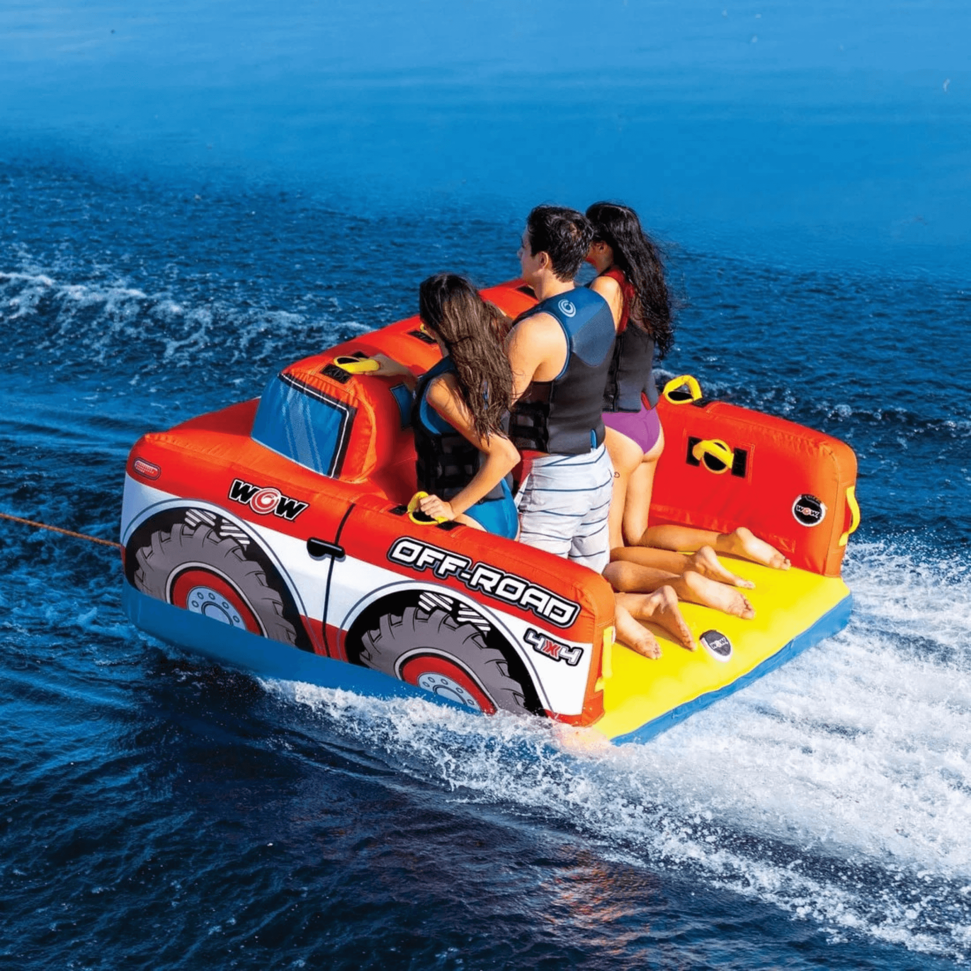 WOW Watersports Off-Road Truck 3-Person Towable Jupiter Gear Home