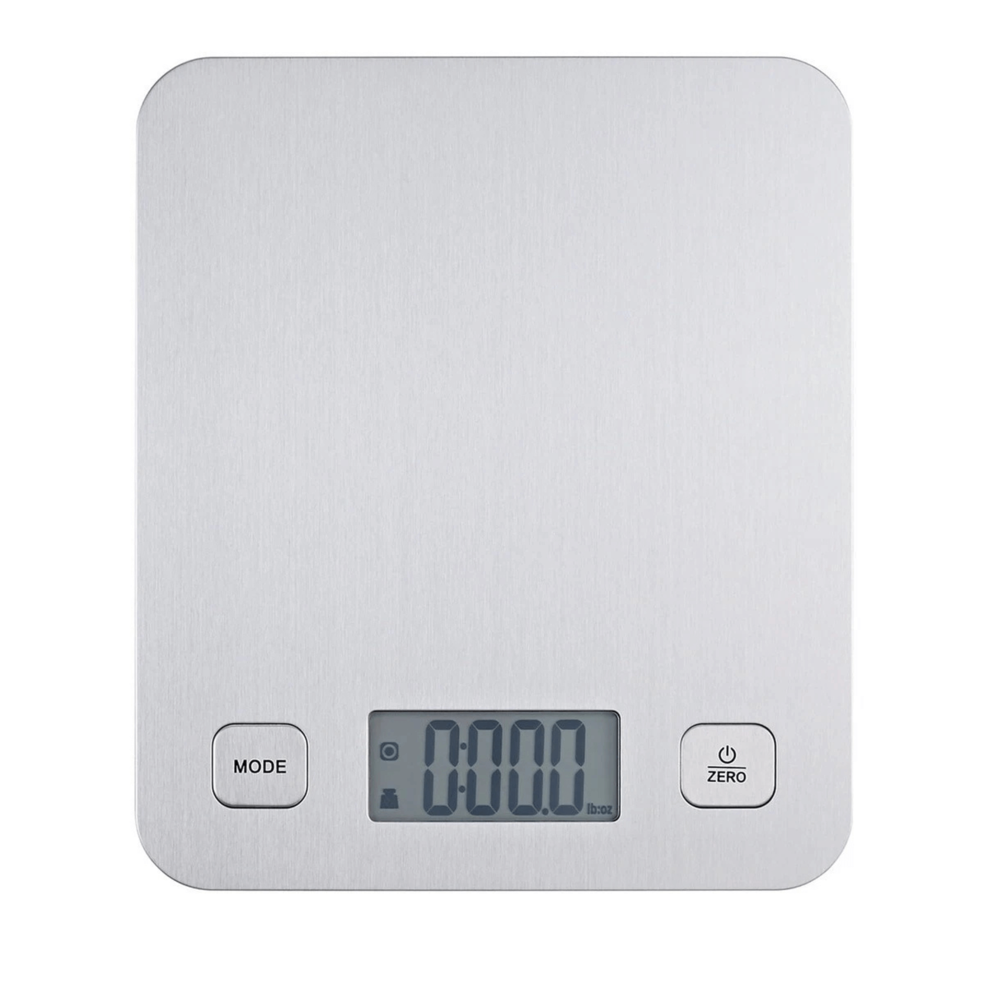 Mainstays Stainless Steel Digital Battery-Powered Kitchen Scale Jupiter Gear Home