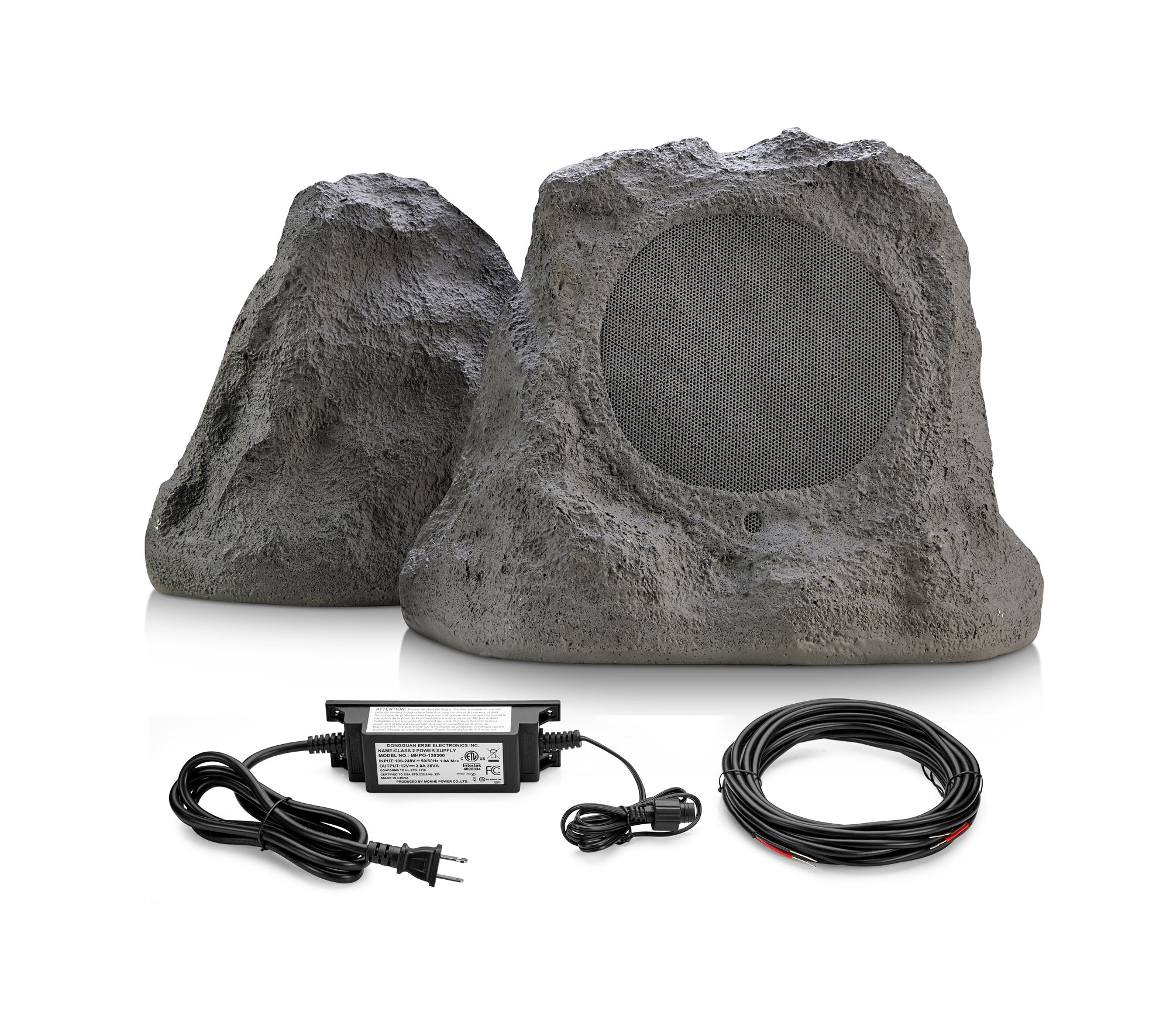 SoundPro Dual Bluetooth Outdoor Weatherproof Rock Landscape Speakers Jupiter Gear Home