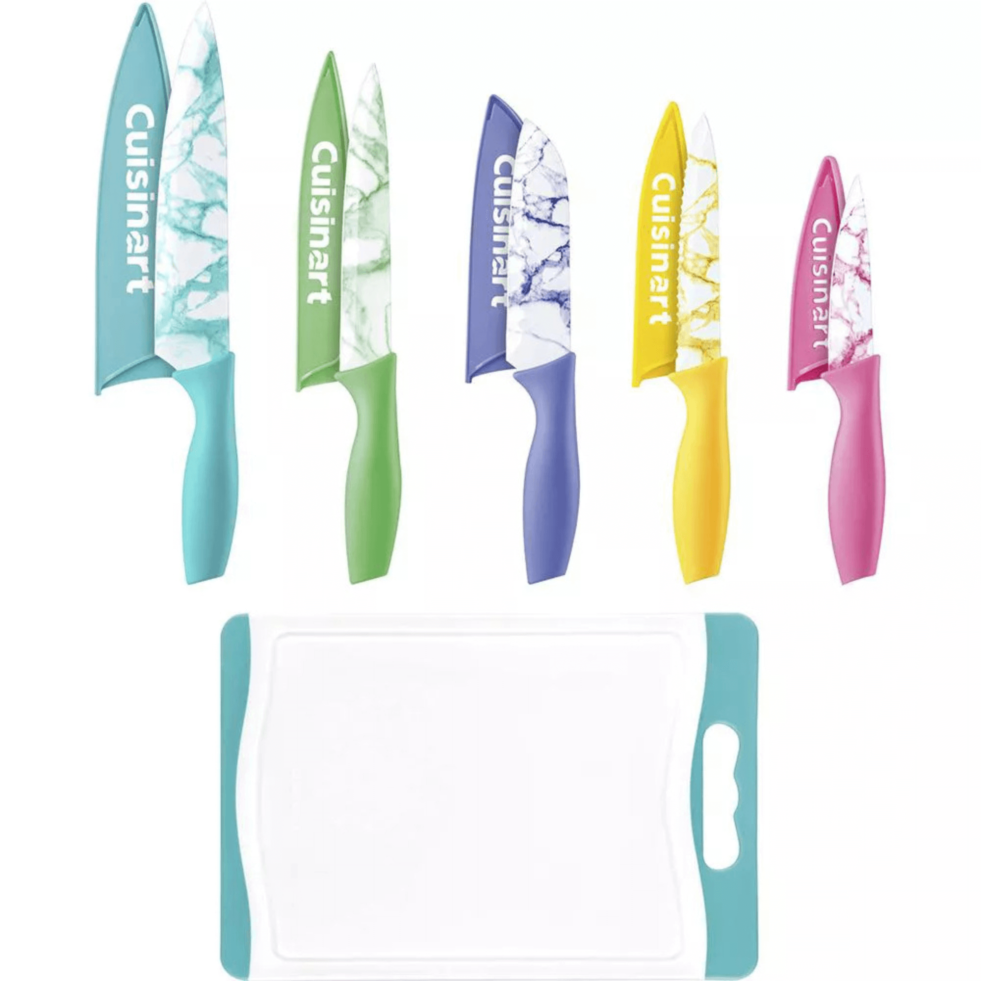 Cuisinart Advantage Cutlery 11-Piece Cutting Board and Marble Knife Set Jupiter Gear Home