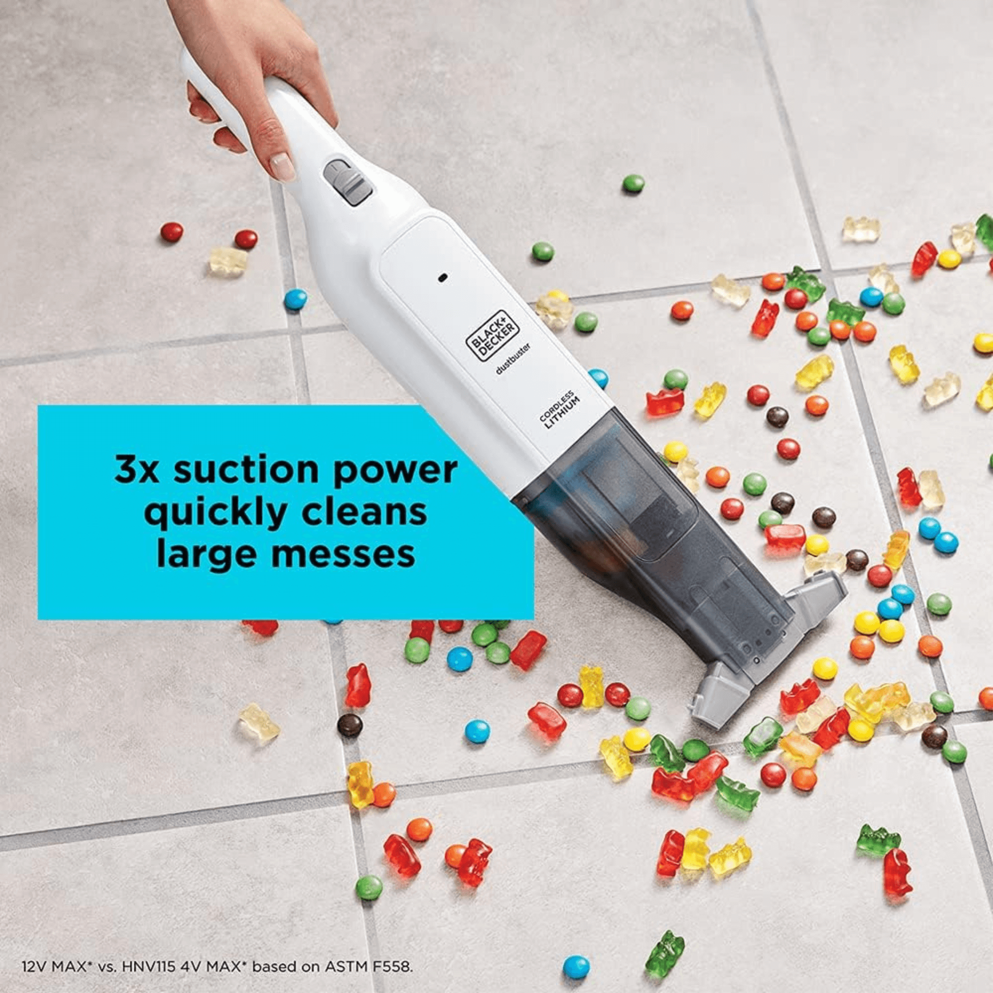 Black & Decker Dustbuster Advanced Clean Handheld Cordless Vacuum with Base Jupiter Gear Home