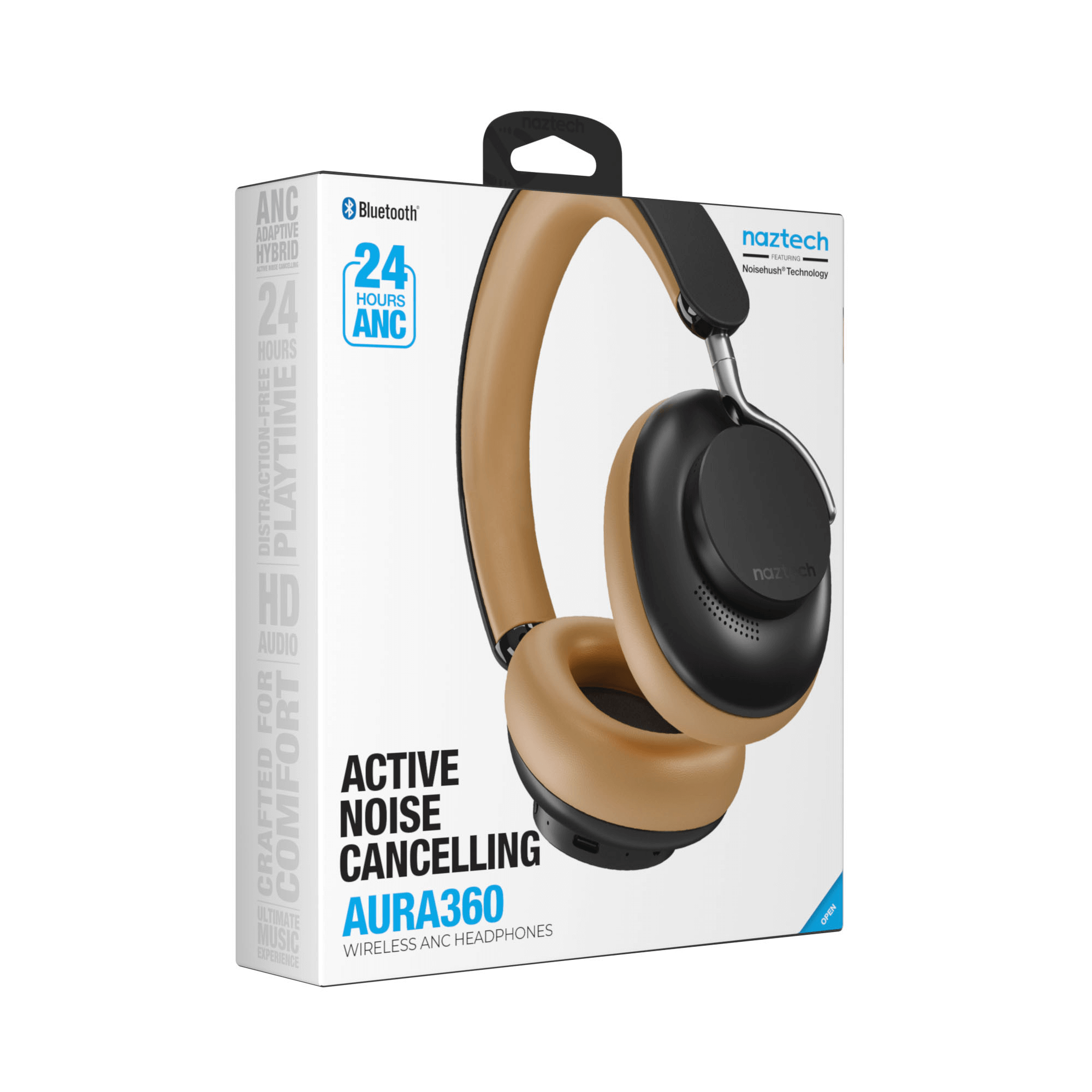 Naztech Aura 360 ANC Wireless Headphones Jupiter Gear Home