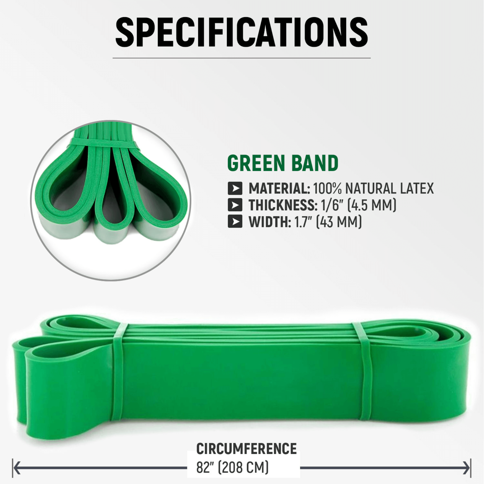 XGear Fitness XG-PRO Heavy Duty Exercise Resistance Bands Jupiter Gear Home