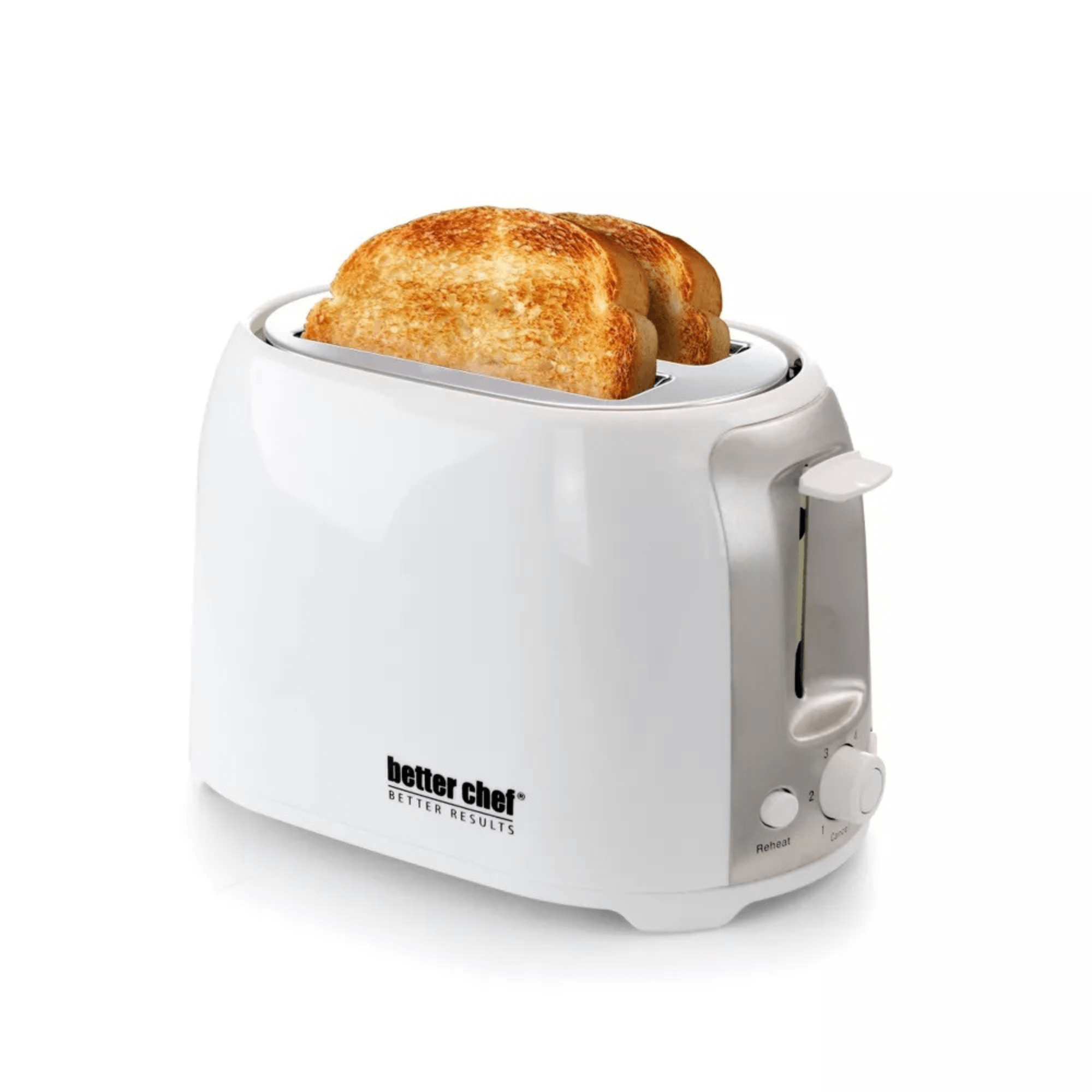 Better Chef Deluxe Cool Touch Wide-Slot 2-Slice Toaster with Stainless Accents Jupiter Gear Home