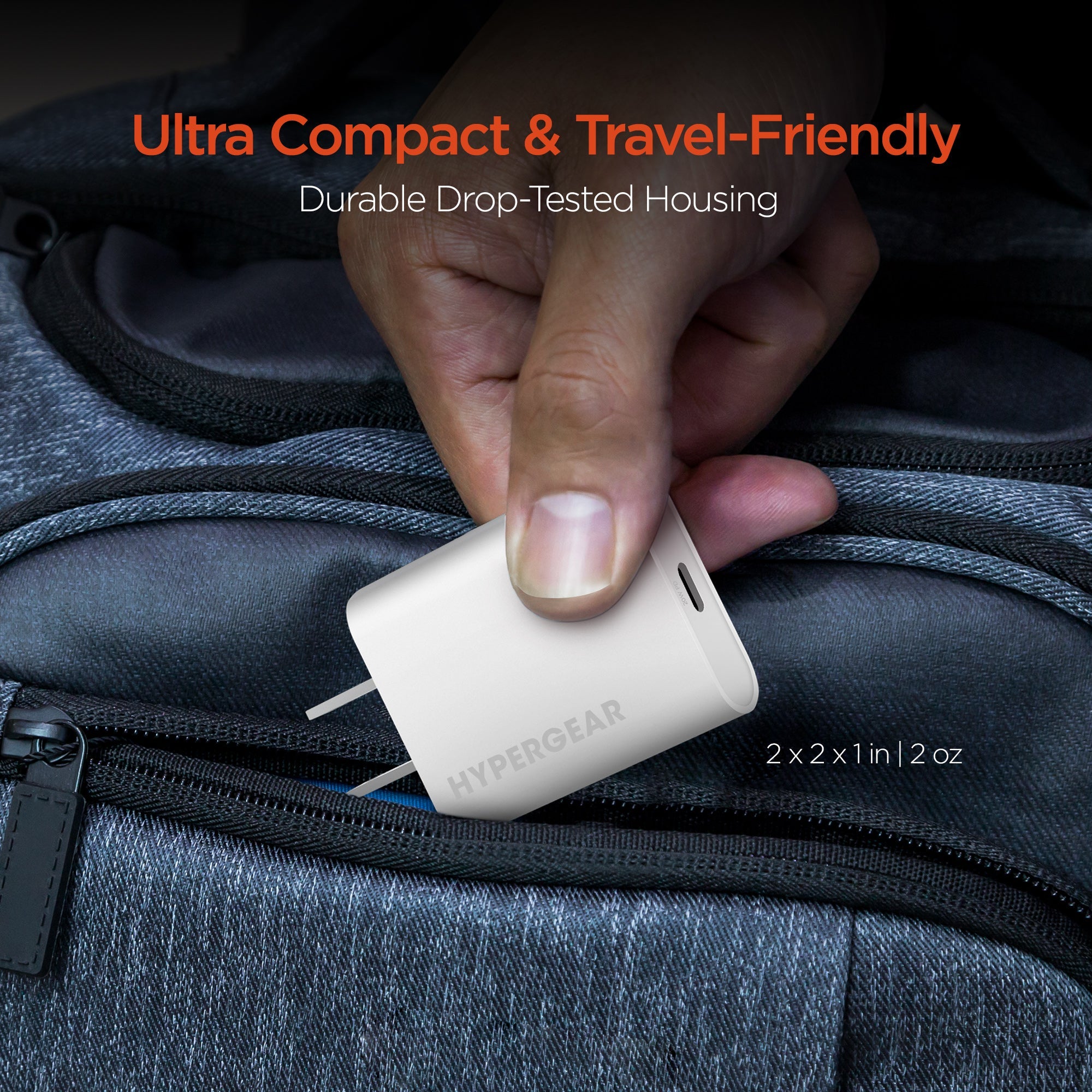 HyperGear 20W USB-C PD Wall Charger Jupiter Gear Home