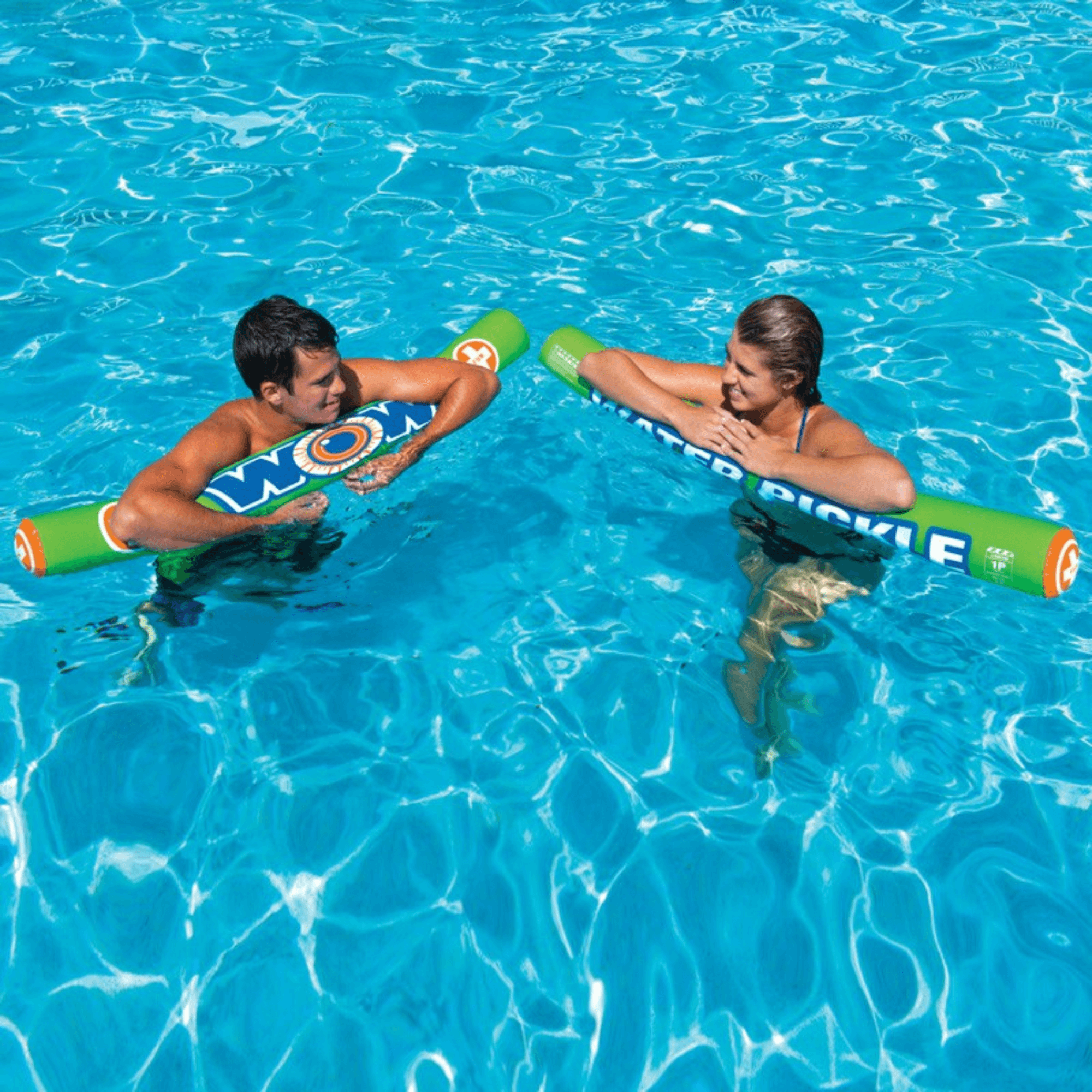 WOW Watersports Inflatable Water Pickle Pool Noodle Quick Inflate by Mouth Jupiter Gear Home