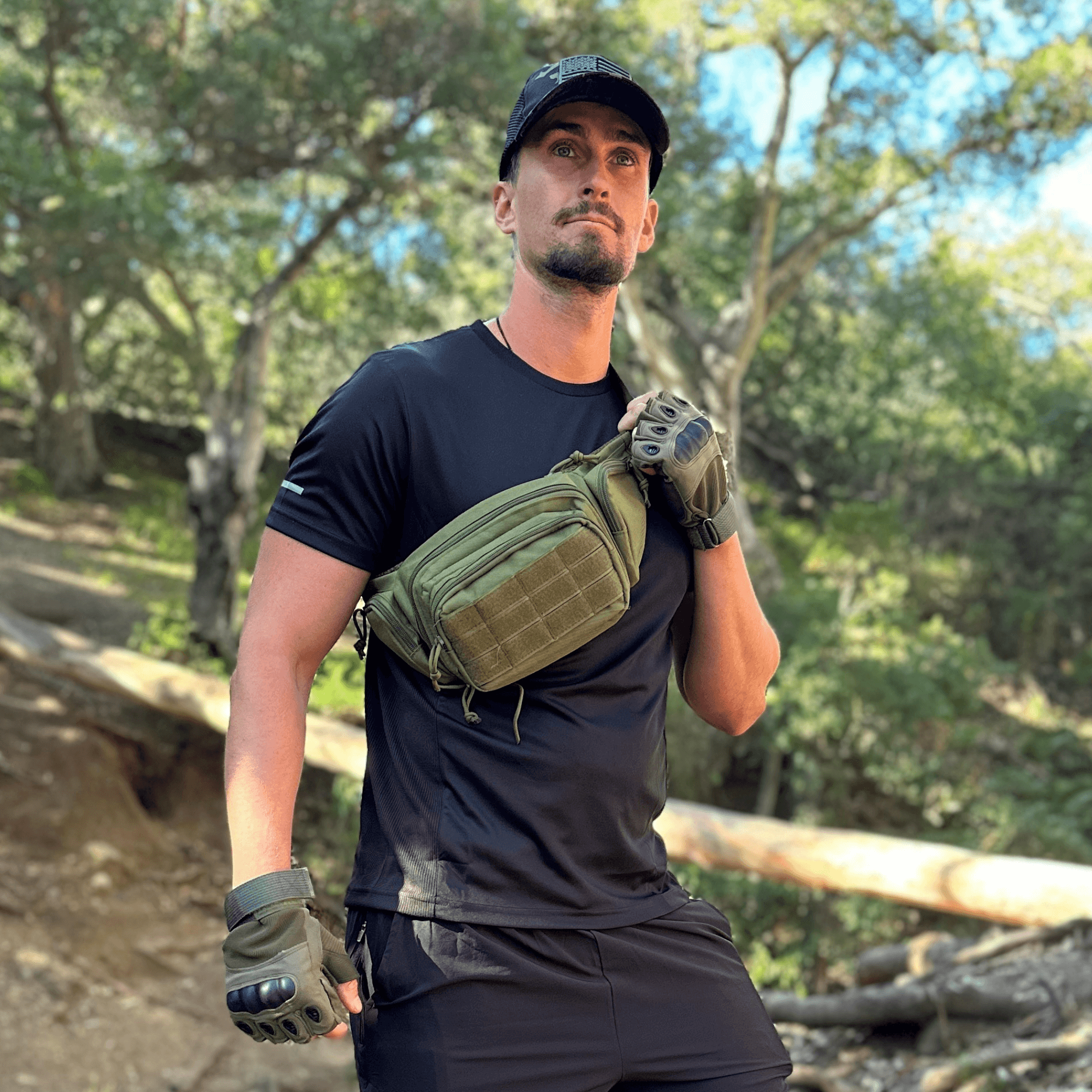 JupiterGear Tactical Military Fanny Pack Waist Bag & MOLLE EDC Pouch For Outdoor Activities Jupiter Gear Home