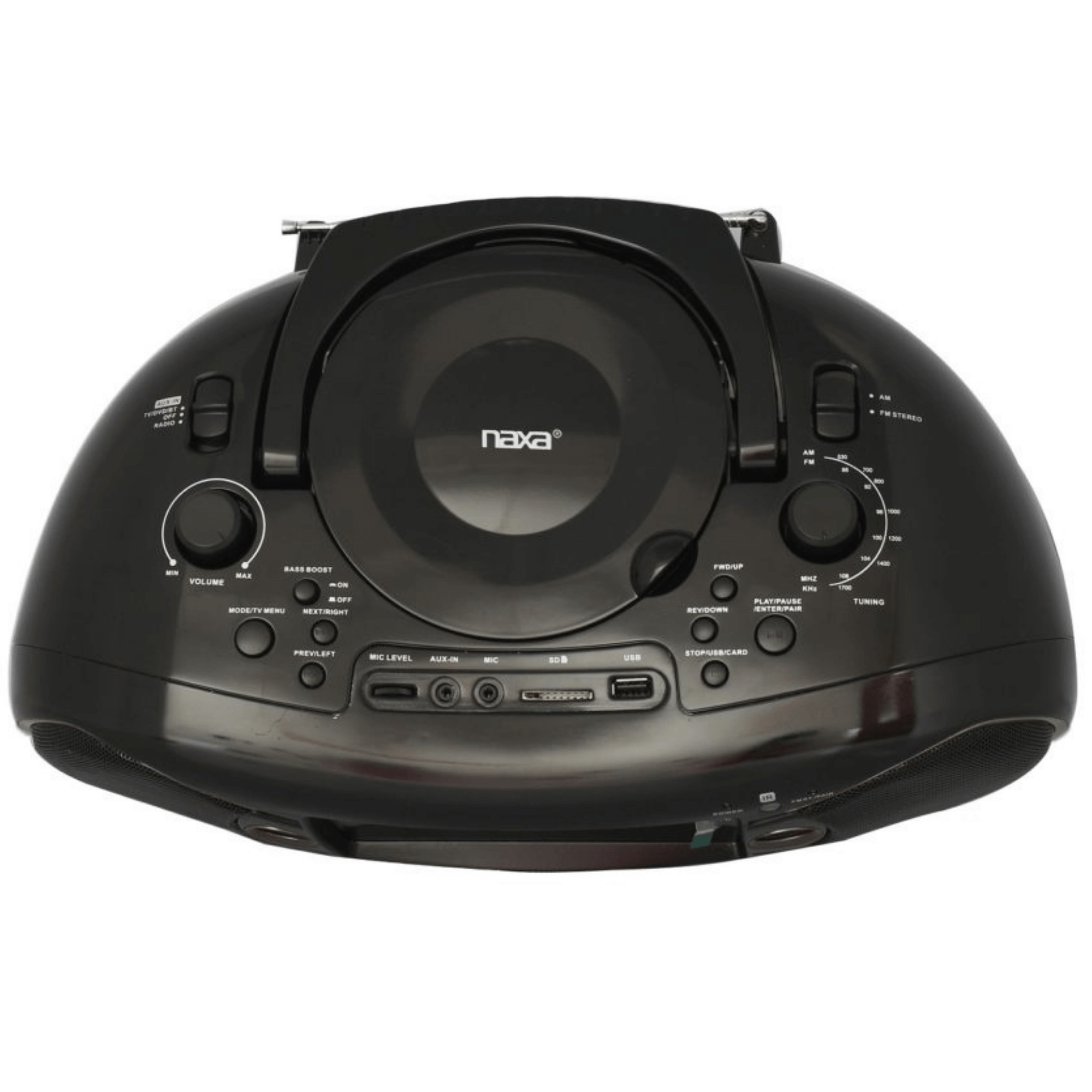 Naxa 7" Bluetooth DVD Boombox and TV - Refurbished Jupiter Gear Home