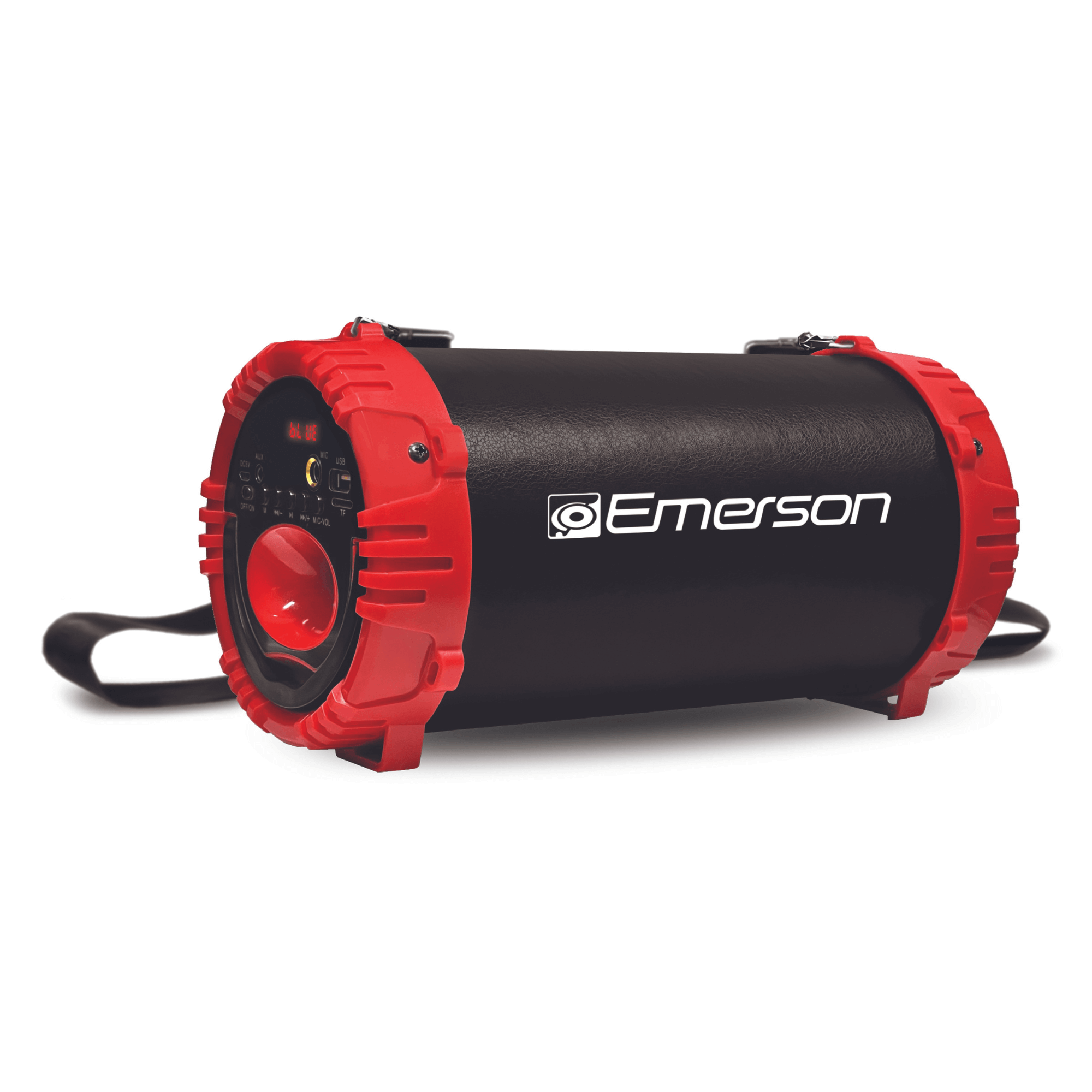 Emerson Portable Bluetooth Speaker with LED Lighting and Carrying Strap Jupiter Gear Home