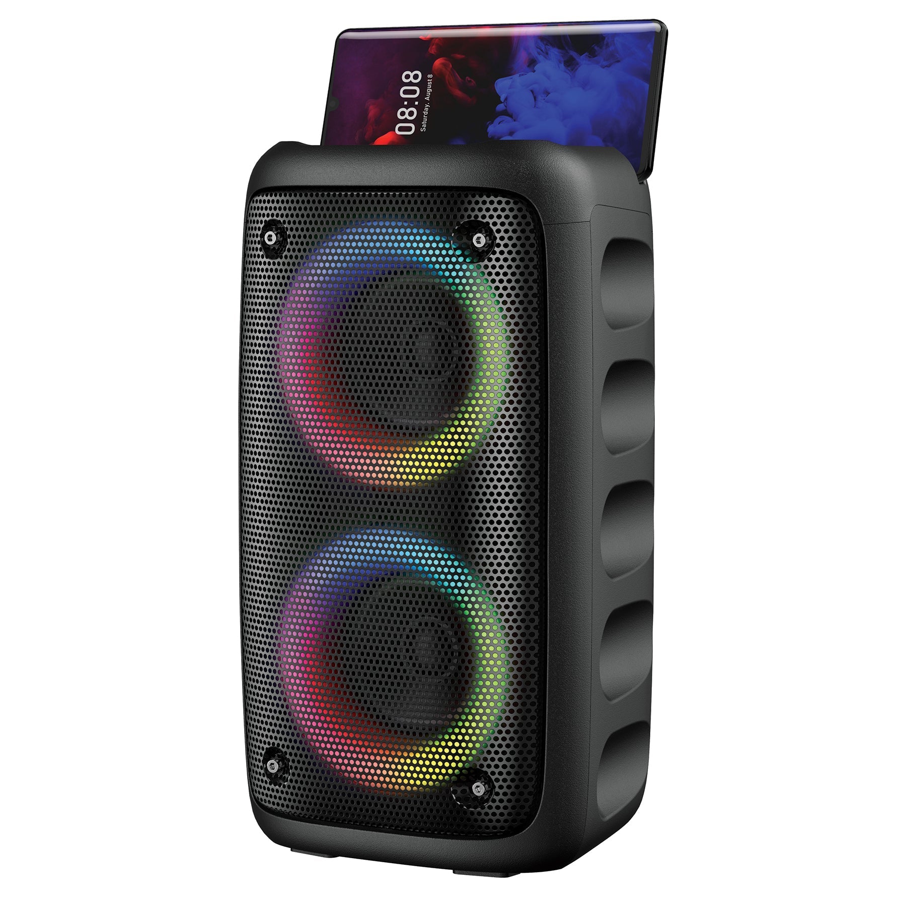 IQ Sound 2 x 3" High Efficiency Speaker with LED Lights Jupiter Gear Home