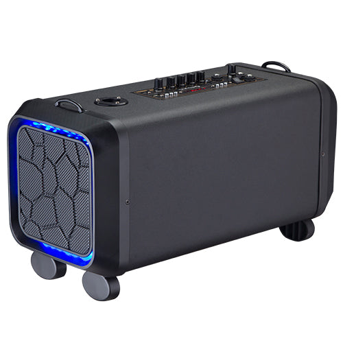 Supersonic Portable PA System Karaoke Speaker with TWS, FM Radio & LED Disco Ball (IQ-906K) Jupiter Gear Home