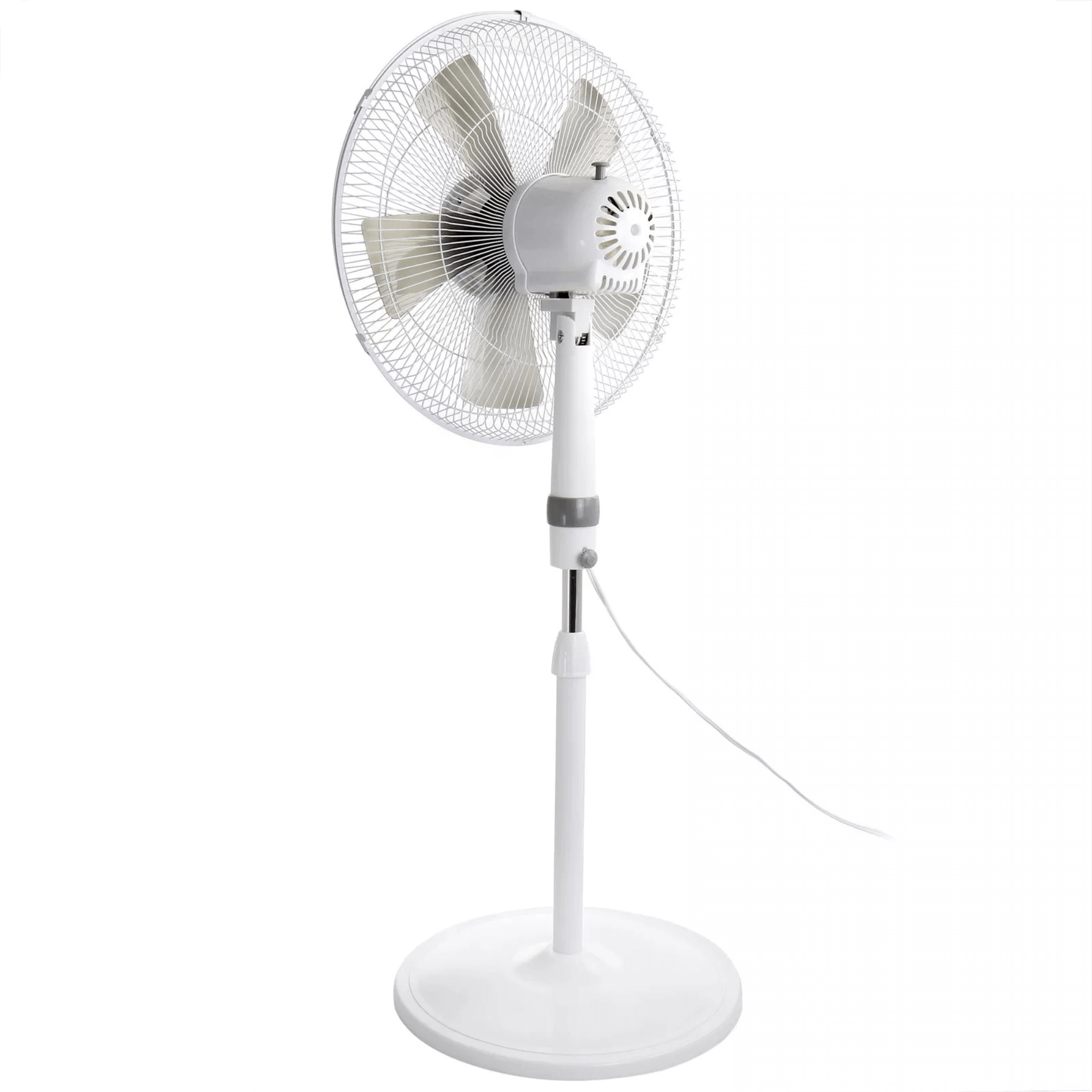 Holmes Oscillating 16" Pedestal Stand Floor Fan with Round Base Jupiter Gear Home