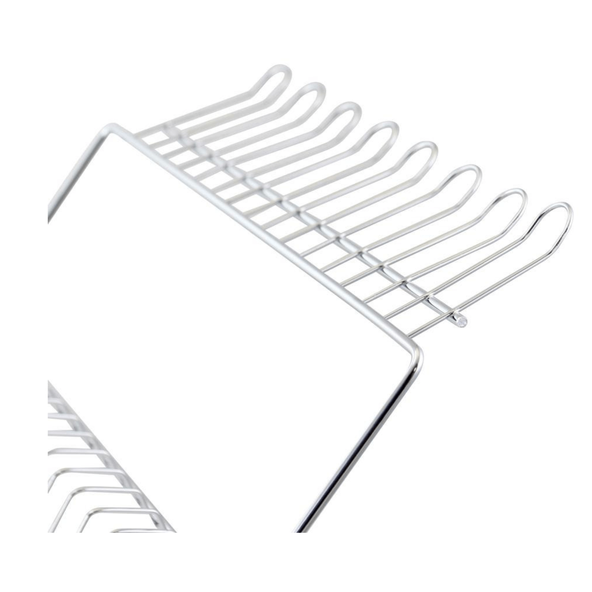 Better Chef 22" 2-Tier Chrome Deluxe Dish Rack Jupiter Gear Home