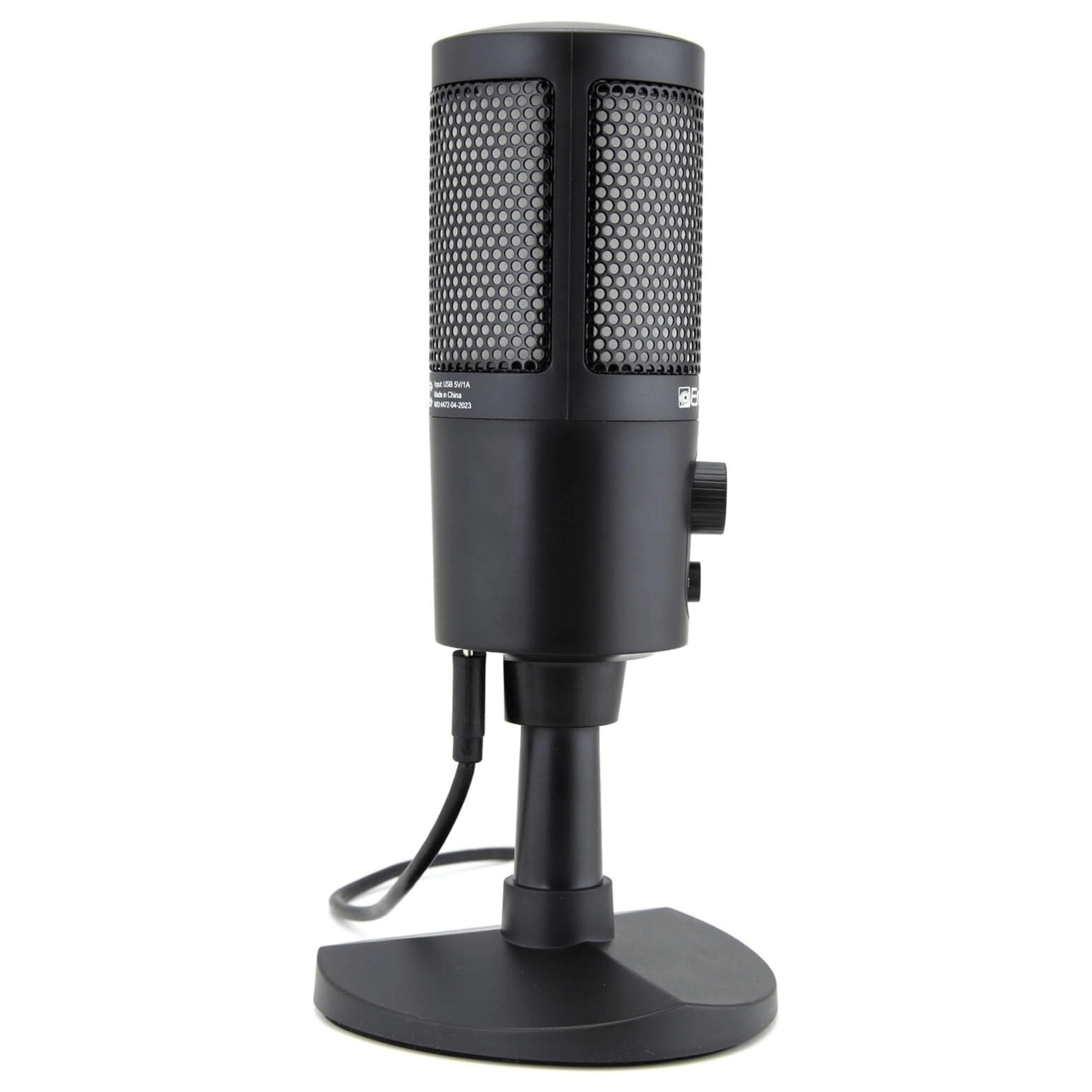 Emerson USB Gaming & Streaming Microphone with RGB Lighting with Tap-to-Mute Jupiter Gear Home