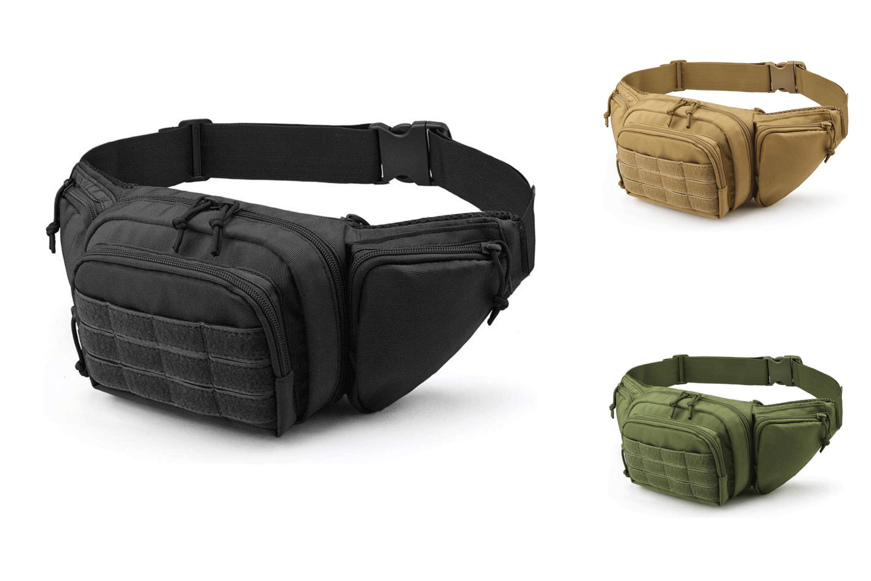 JupiterGear Tactical Military Fanny Pack Waist Bag & MOLLE EDC Pouch For Outdoor Activities Jupiter Gear Home