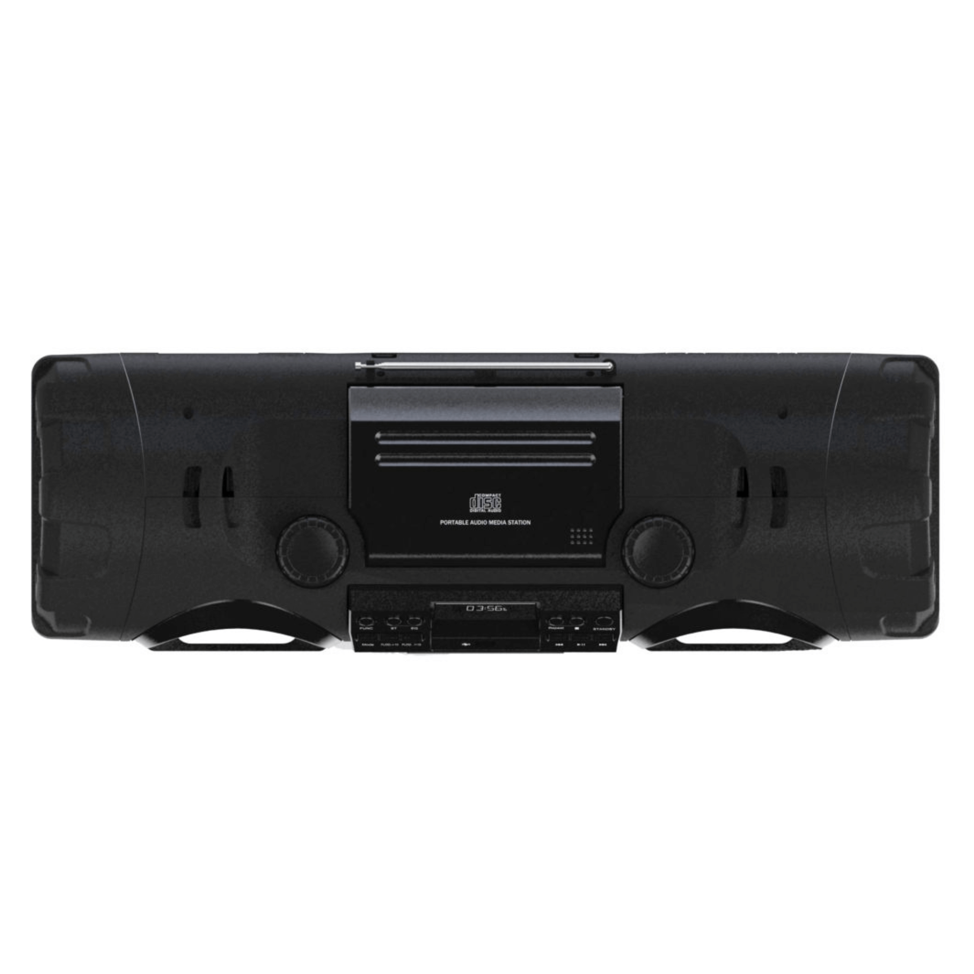 Emerson Dual Subwoofer Bluetooth Boombox Jupiter Gear Home