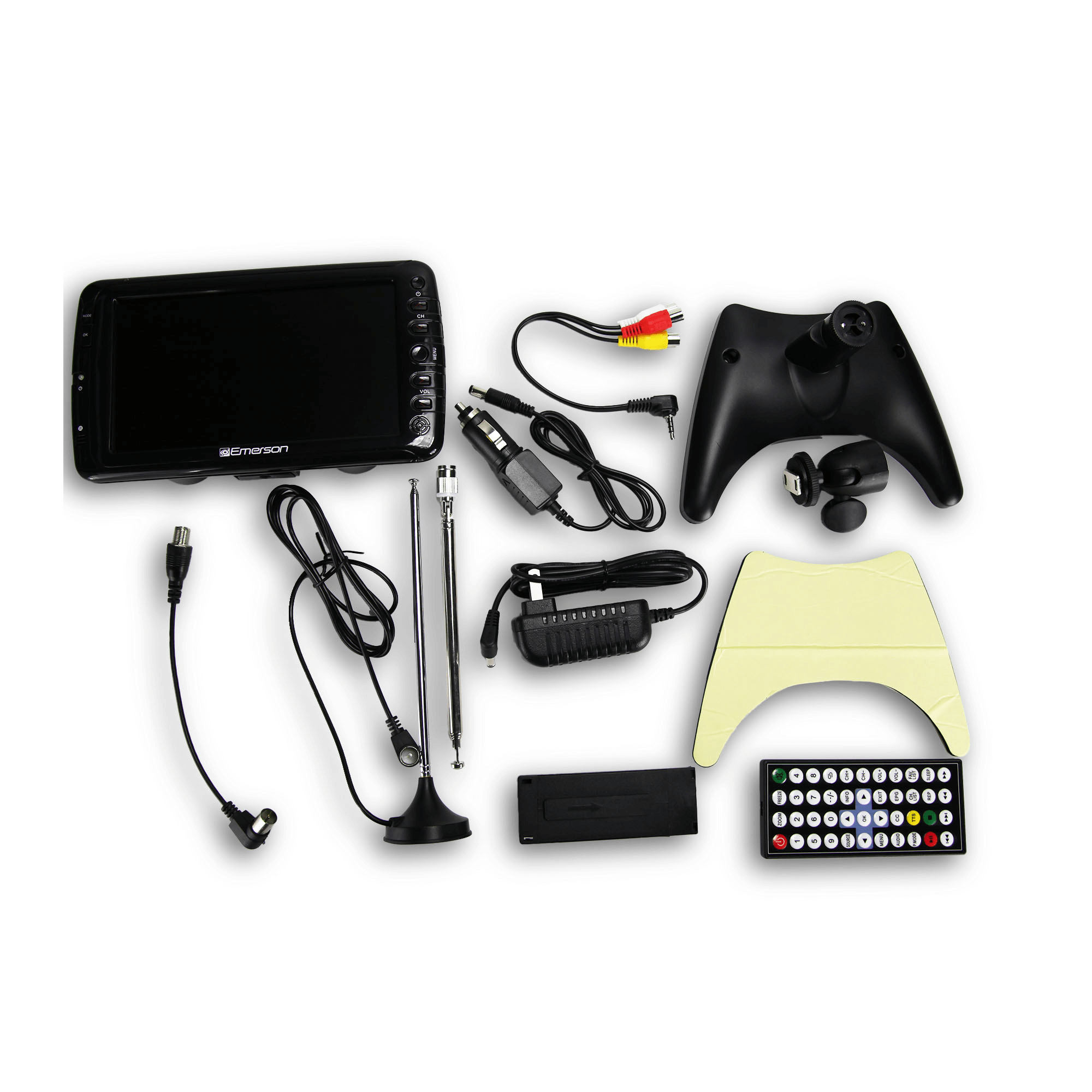 Emerson Portable 7" TV and Digital Multimedia Player with Built-In Battery Jupiter Gear Home
