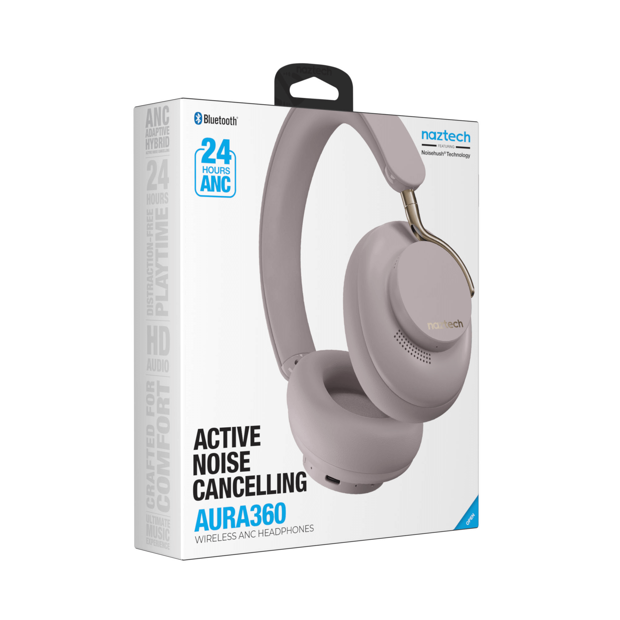 Naztech Aura 360 ANC Wireless Headphones Jupiter Gear Home