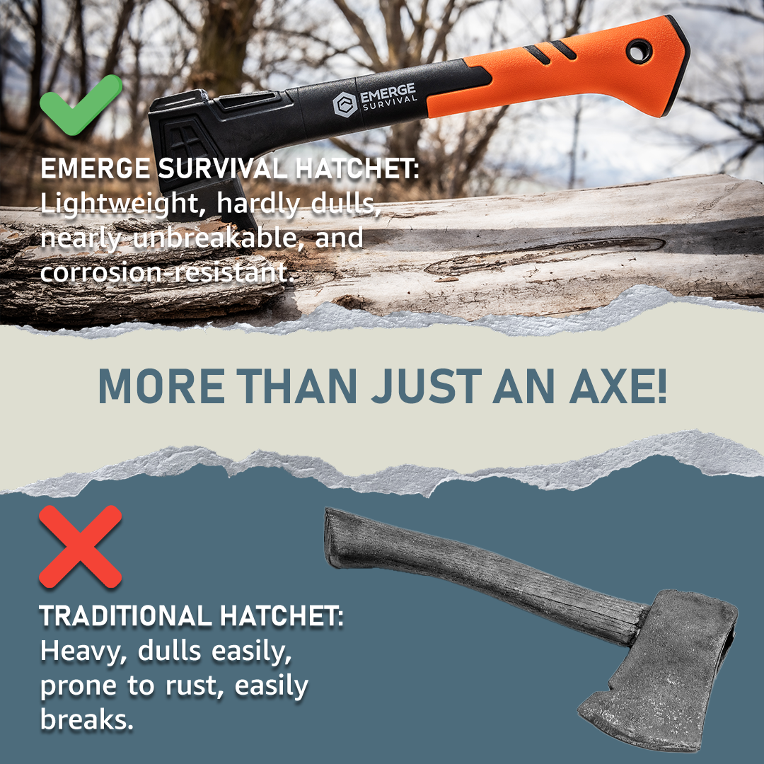 Survival Hatchet Emerge Survival