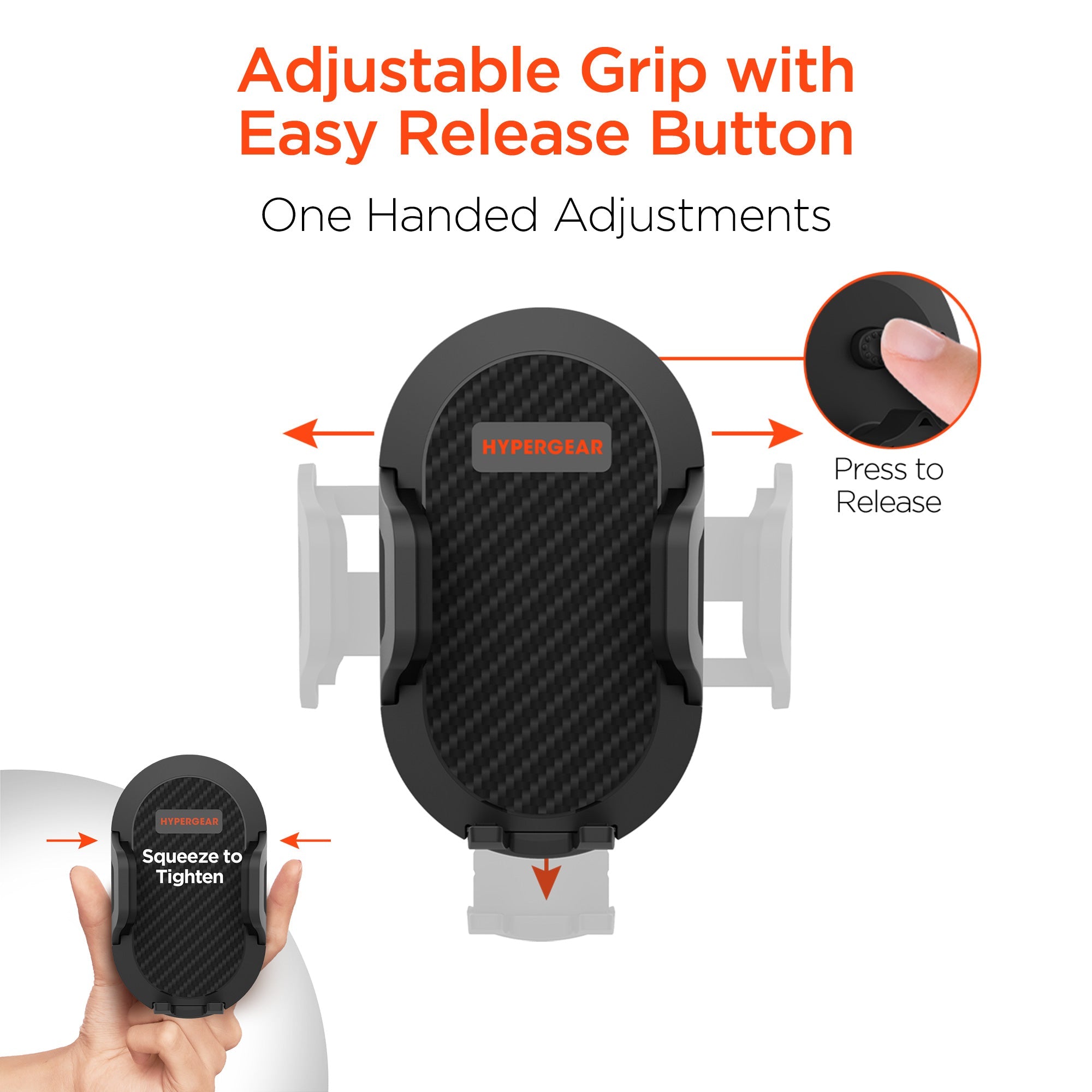 HyperGear Universal Cup Holder Flex Phone Mount w Rotatable Cradle Jupiter Gear Home